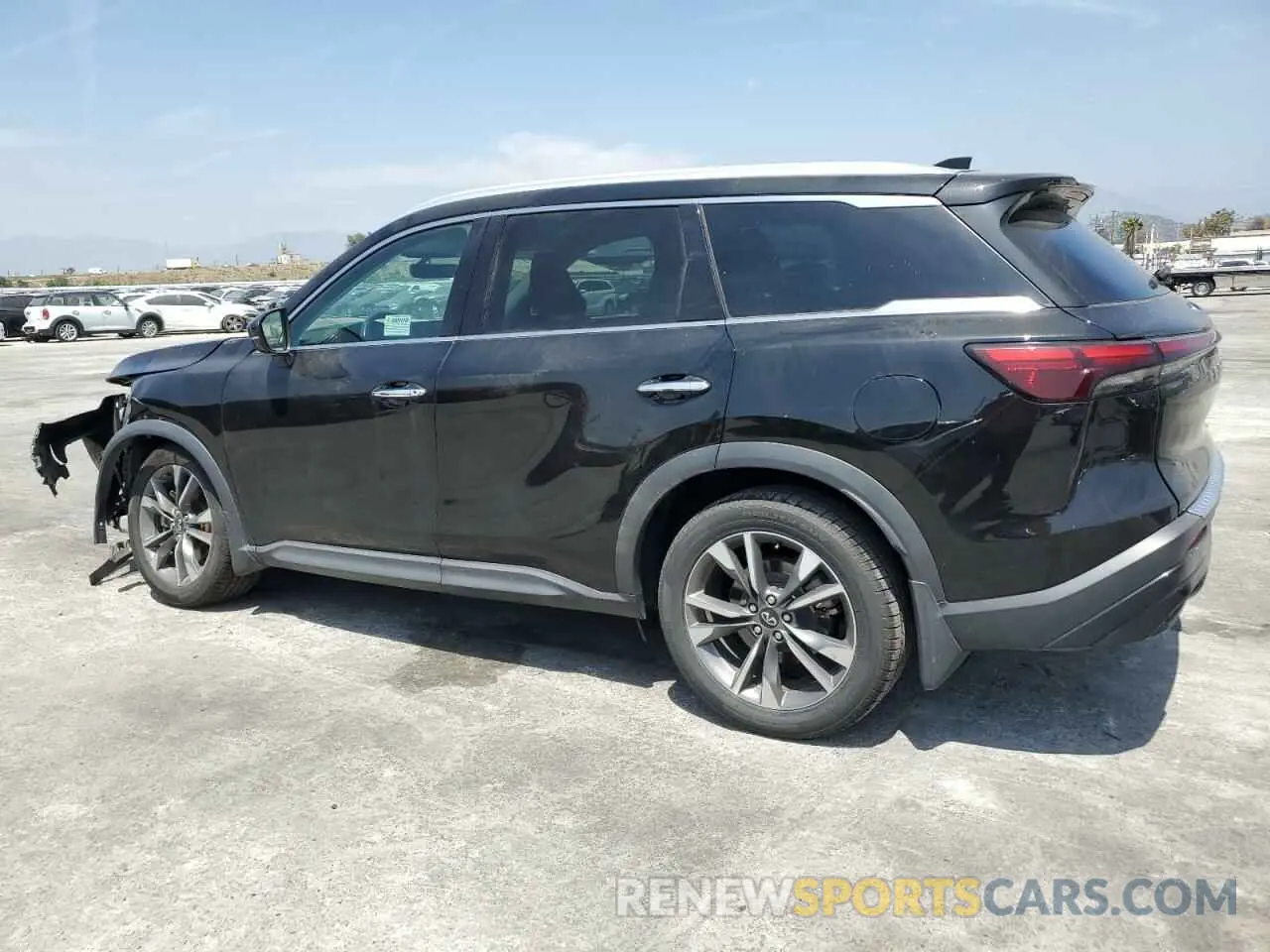 2 Photograph of a damaged car 5N1DL1FR7PC351478 INFINITI QX60 2023