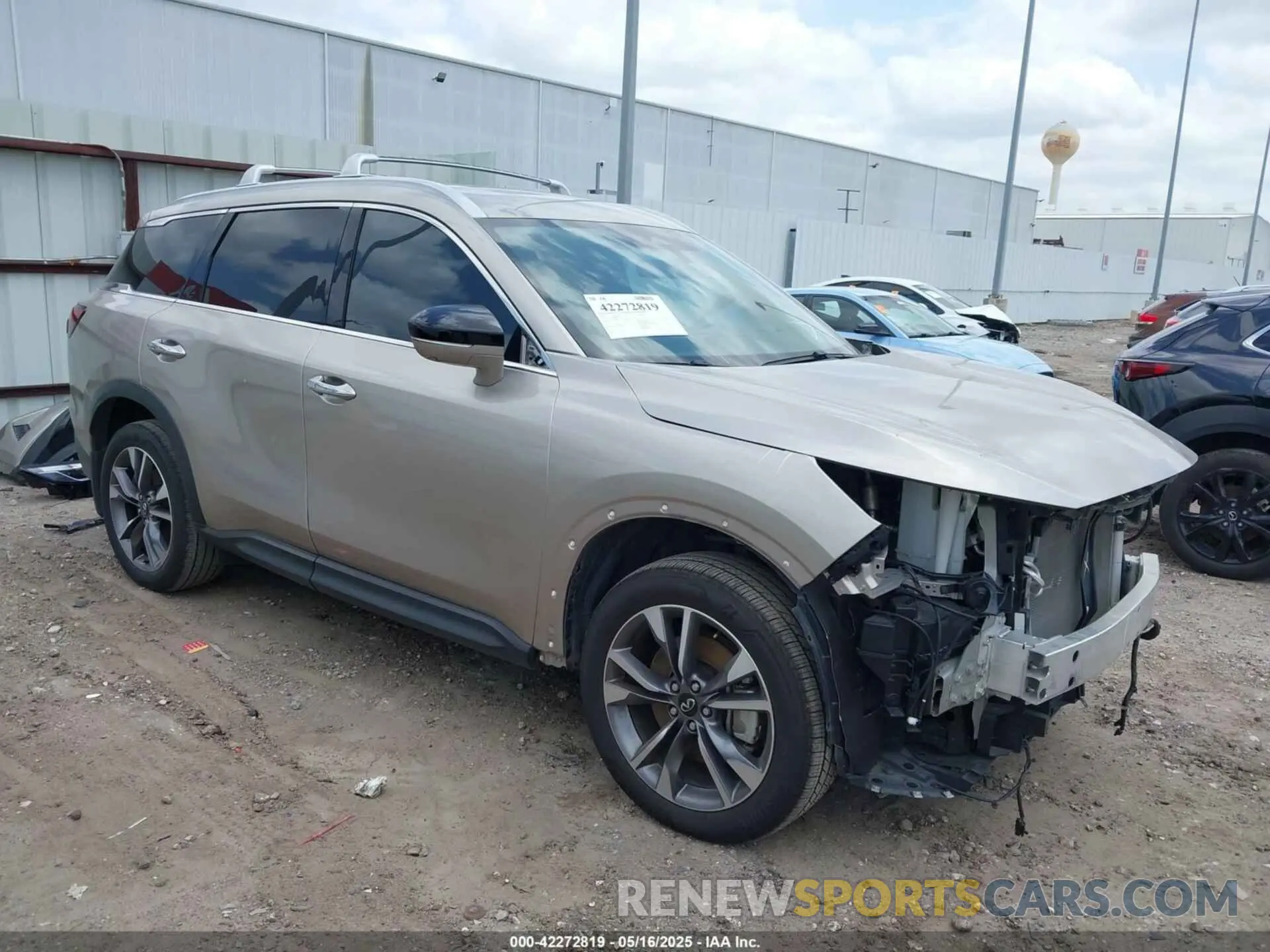 1 Photograph of a damaged car 5N1DL1FR8PC354793 INFINITI QX60 2023