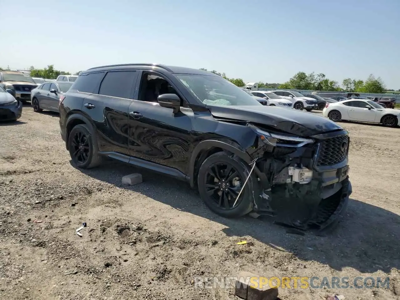 4 Photograph of a damaged car 5N1DL1FR9PC361042 INFINITI QX60 2023