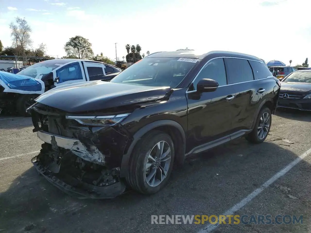 1 Photograph of a damaged car 5N1DL1FRXPC364094 INFINITI QX60 2023