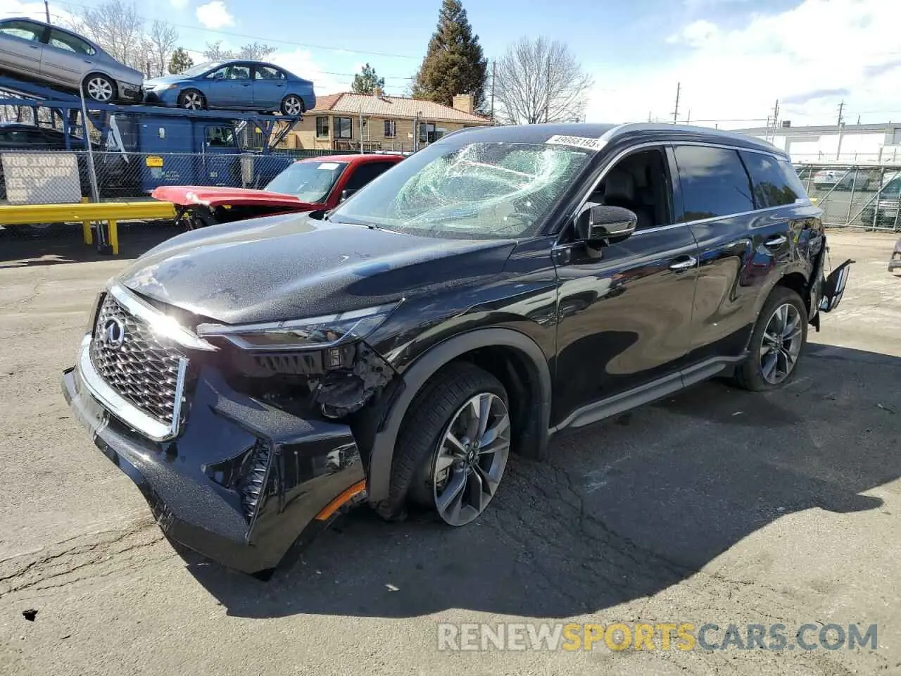 1 Photograph of a damaged car 5N1DL1FS1PC364424 INFINITI QX60 2023