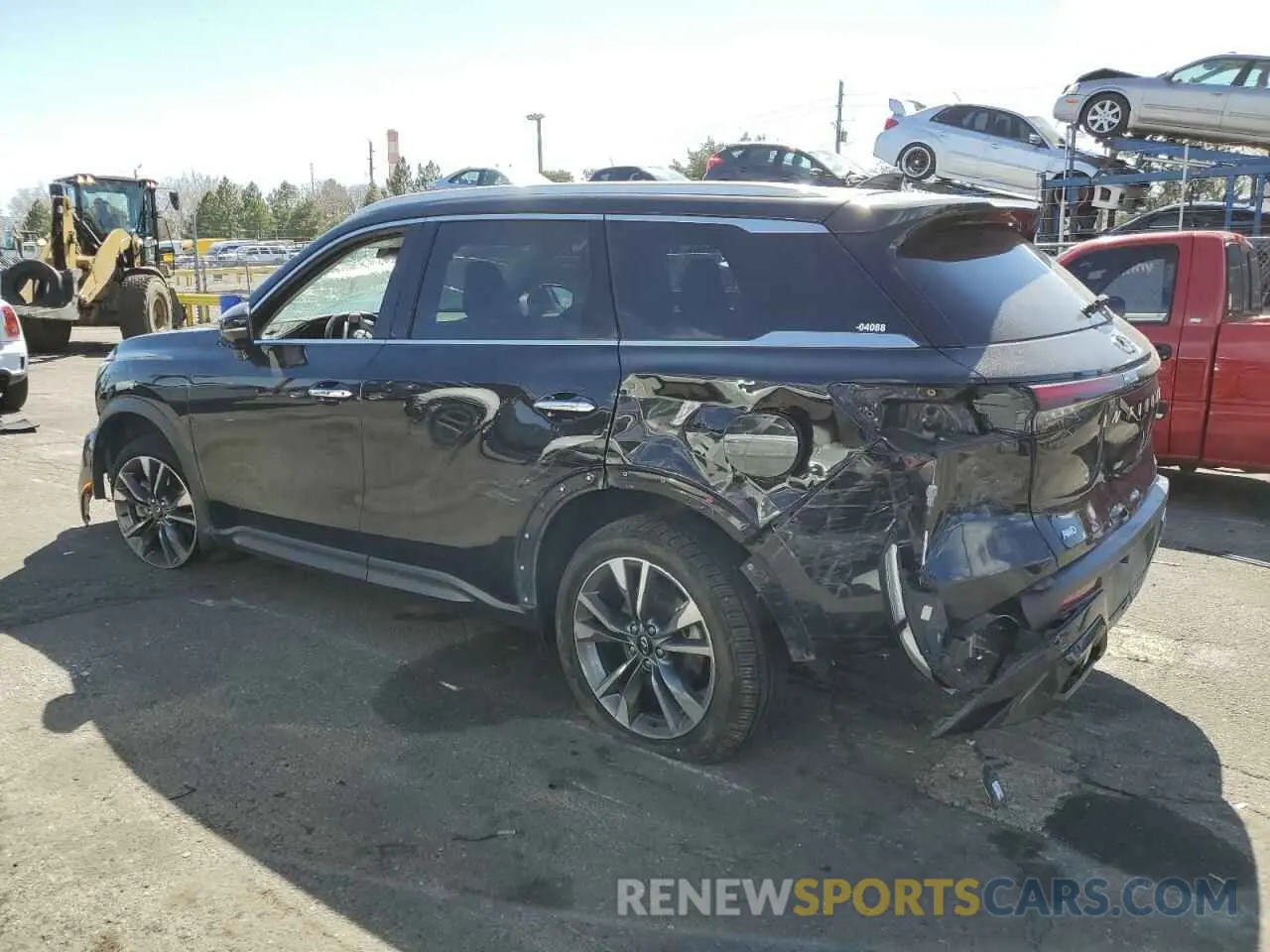 2 Photograph of a damaged car 5N1DL1FS1PC364424 INFINITI QX60 2023