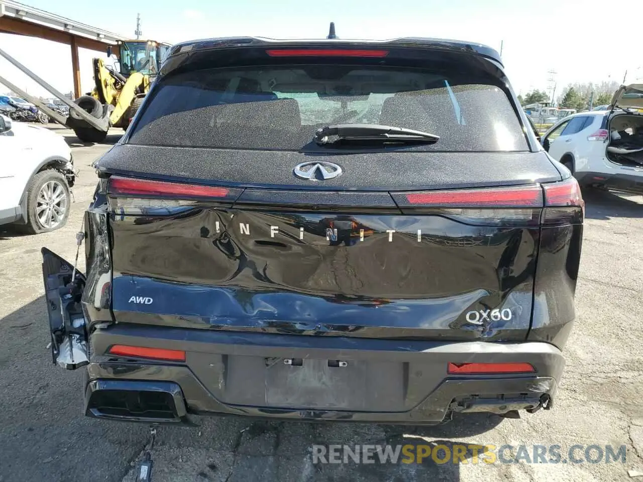 6 Photograph of a damaged car 5N1DL1FS1PC364424 INFINITI QX60 2023