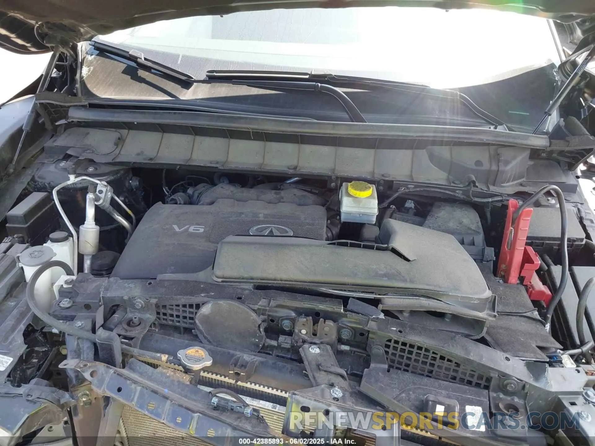 10 Photograph of a damaged car 5N1DL1FS2PC368384 INFINITI QX60 2023