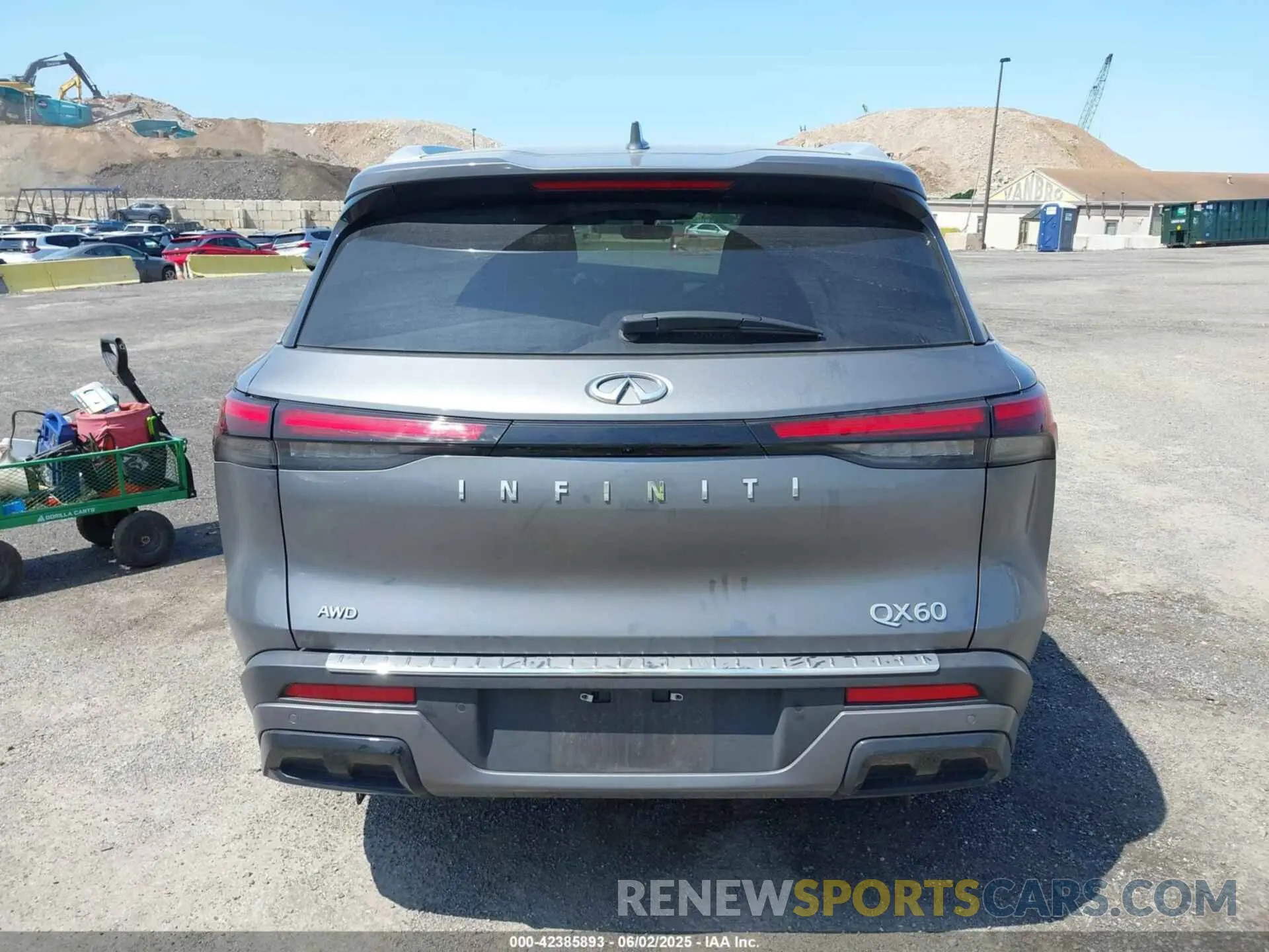 16 Photograph of a damaged car 5N1DL1FS2PC368384 INFINITI QX60 2023