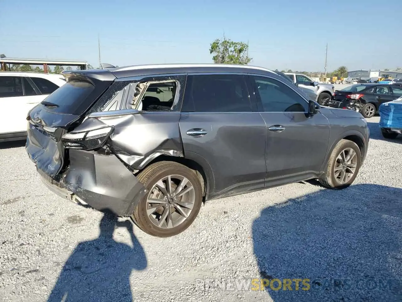 3 Photograph of a damaged car 5N1DL1FS3PC362013 INFINITI QX60 2023