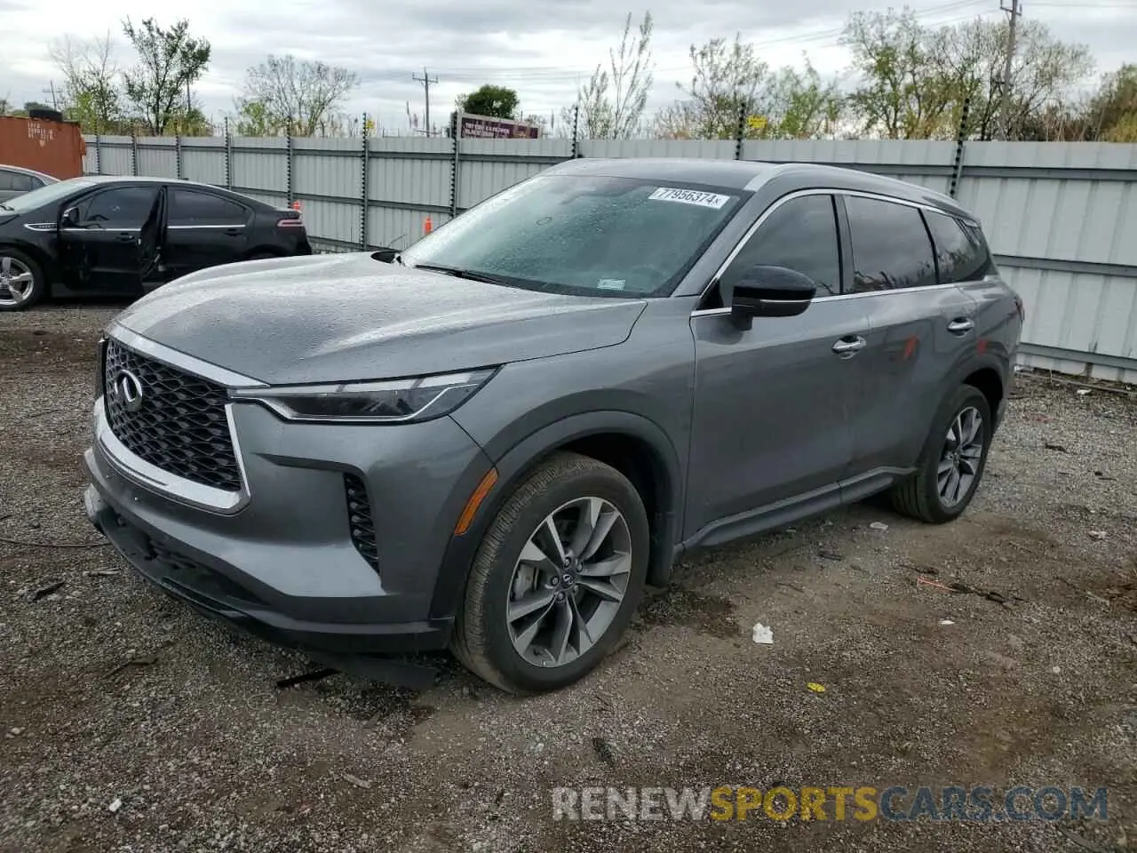 1 Photograph of a damaged car 5N1DL1FS3PC365056 INFINITI QX60 2023