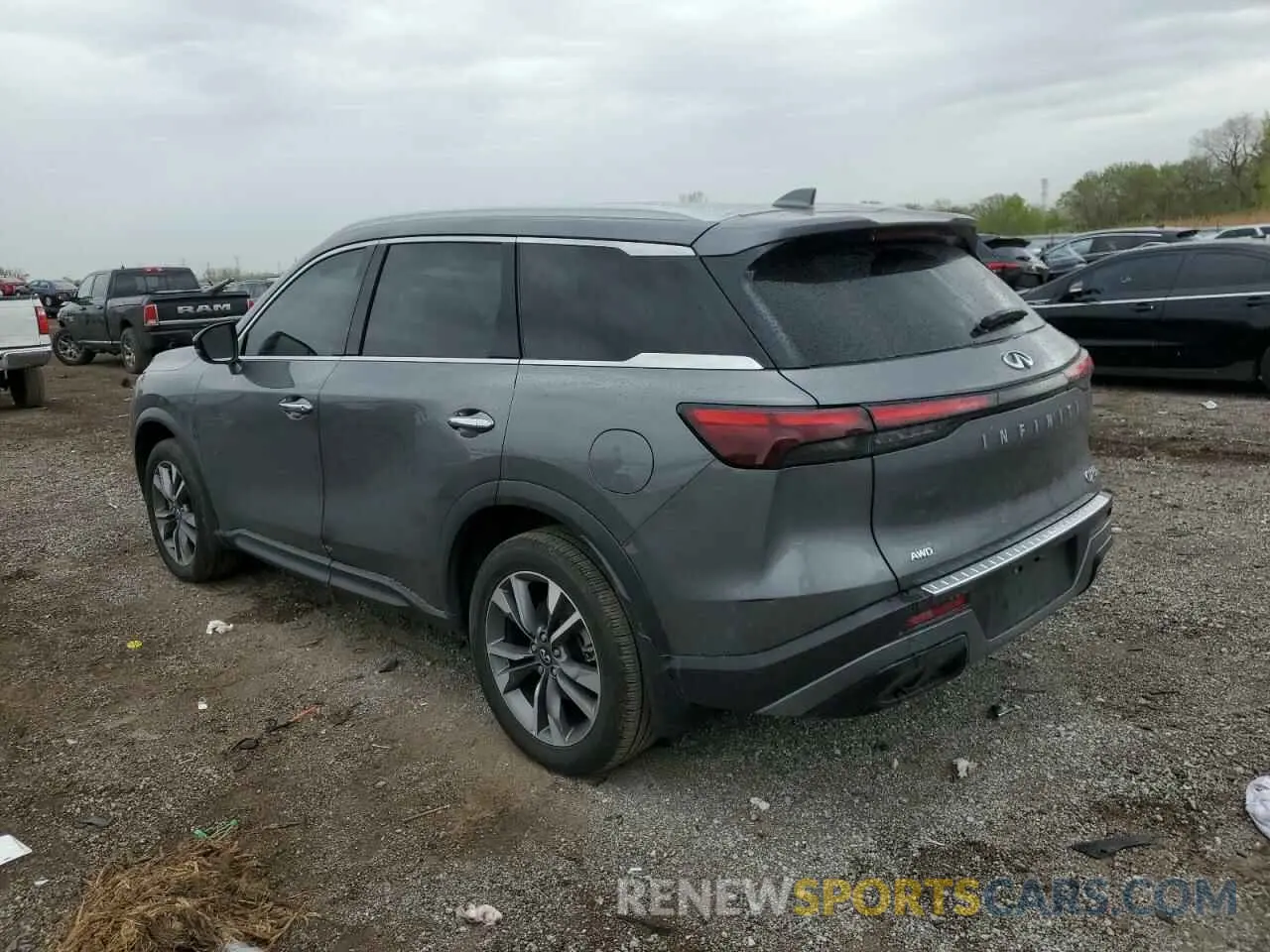 2 Photograph of a damaged car 5N1DL1FS3PC365056 INFINITI QX60 2023