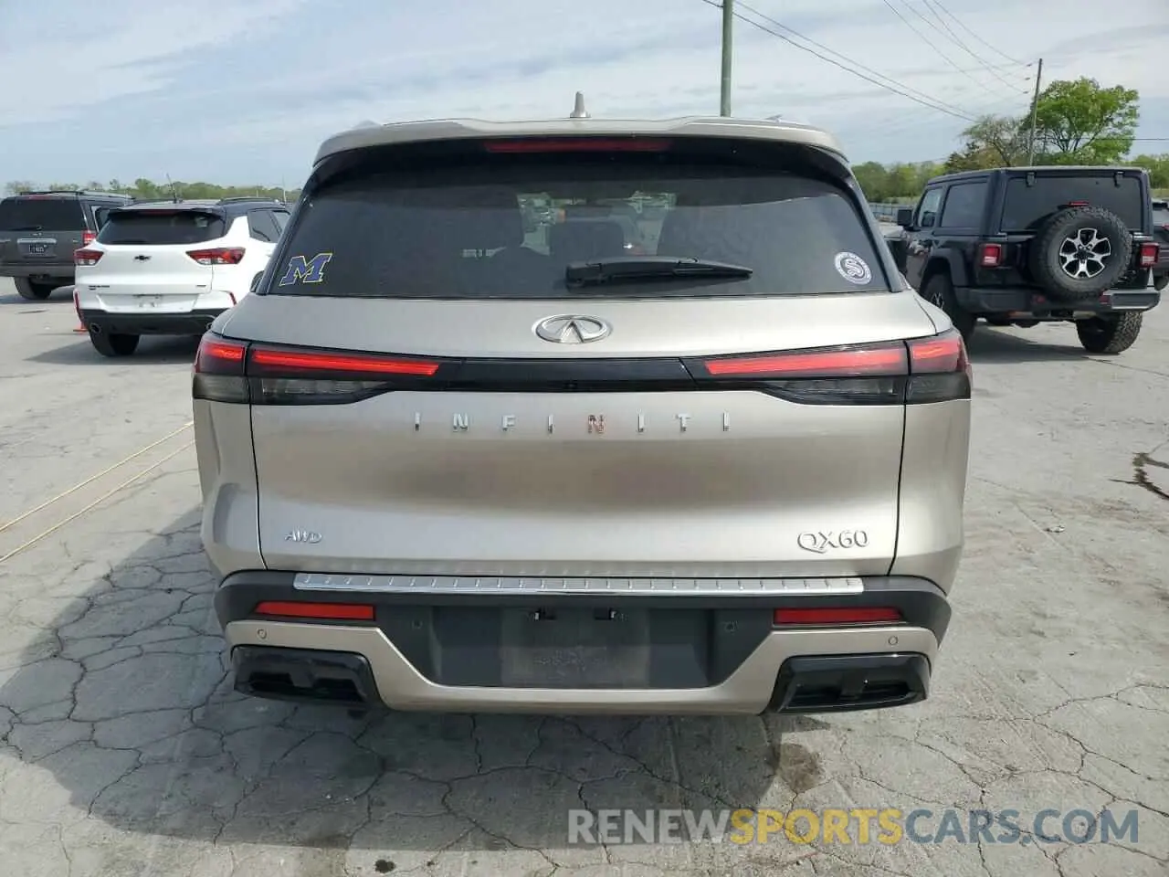 6 Photograph of a damaged car 5N1DL1FS6PC358179 INFINITI QX60 2023