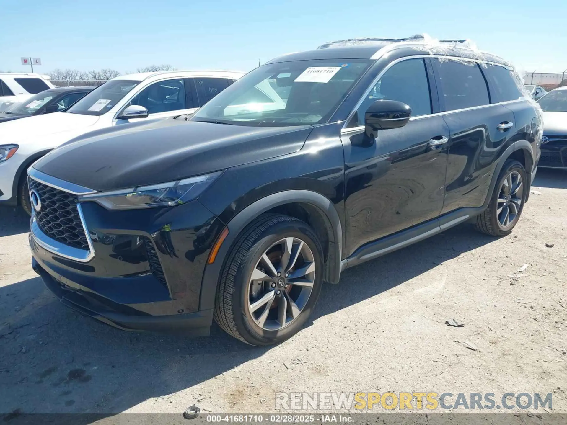 2 Photograph of a damaged car 5N1DL1FS9PC364963 INFINITI QX60 2023