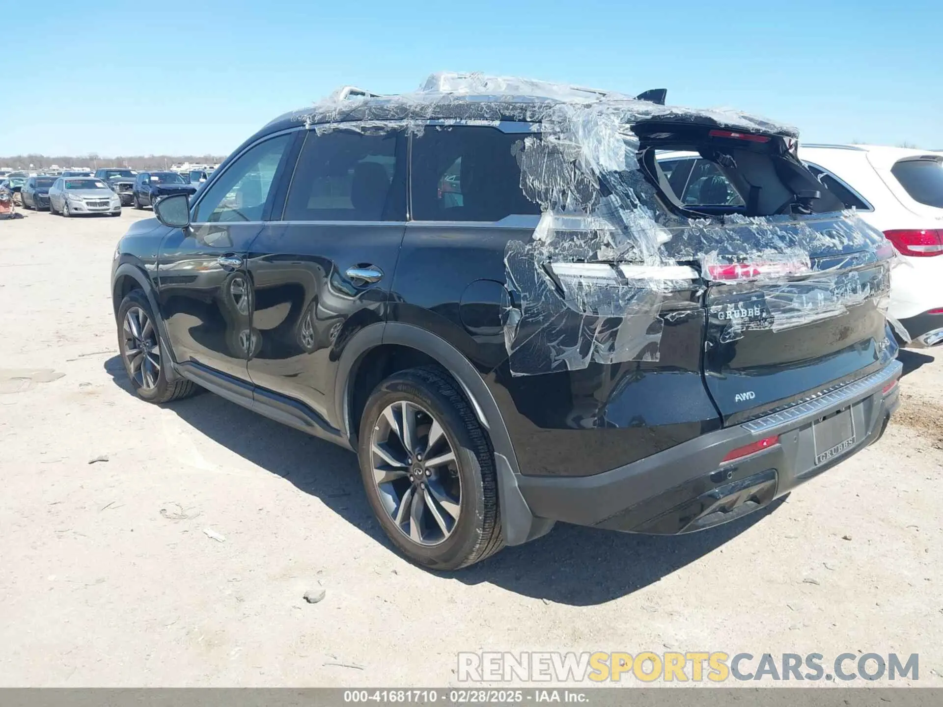 3 Photograph of a damaged car 5N1DL1FS9PC364963 INFINITI QX60 2023