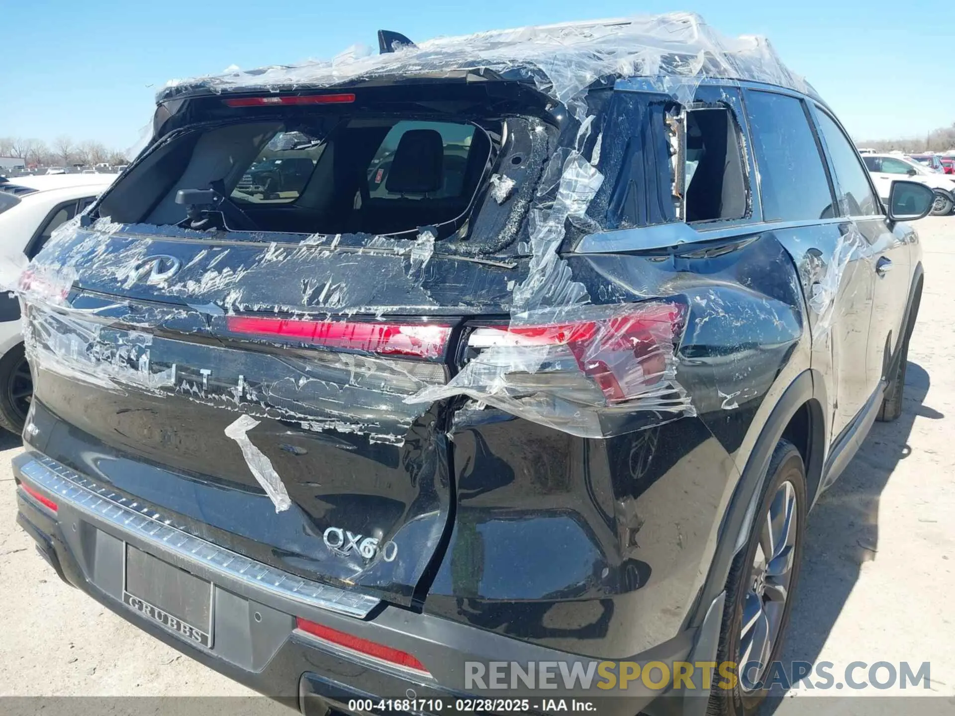 6 Photograph of a damaged car 5N1DL1FS9PC364963 INFINITI QX60 2023