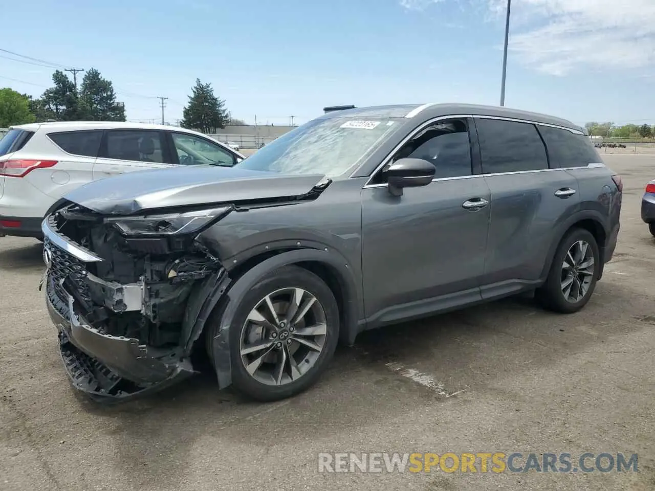 1 Photograph of a damaged car 5N1DL1FSXPC345970 INFINITI QX60 2023