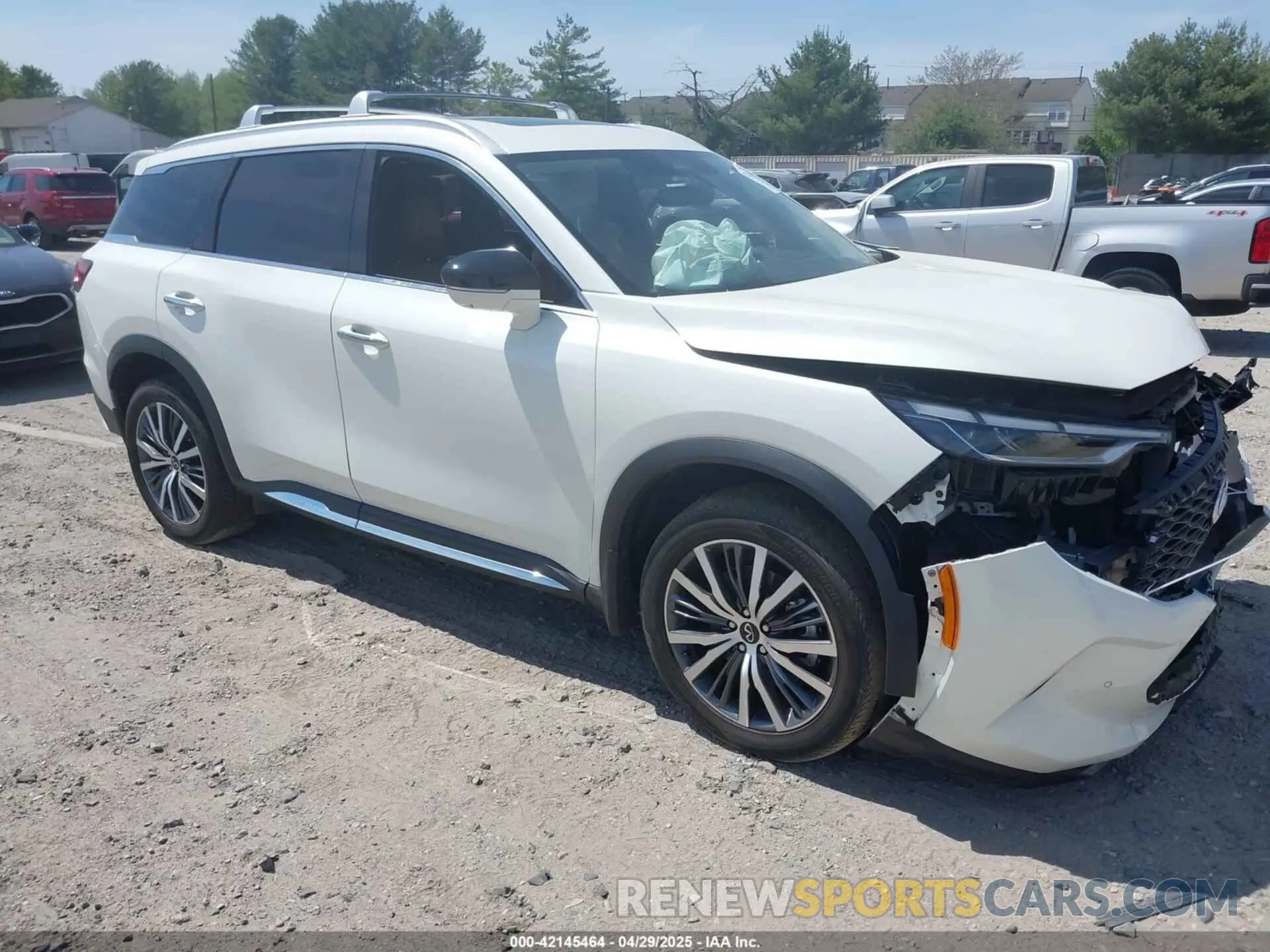 1 Photograph of a damaged car 5N1DL1GS1PC349100 INFINITI QX60 2023
