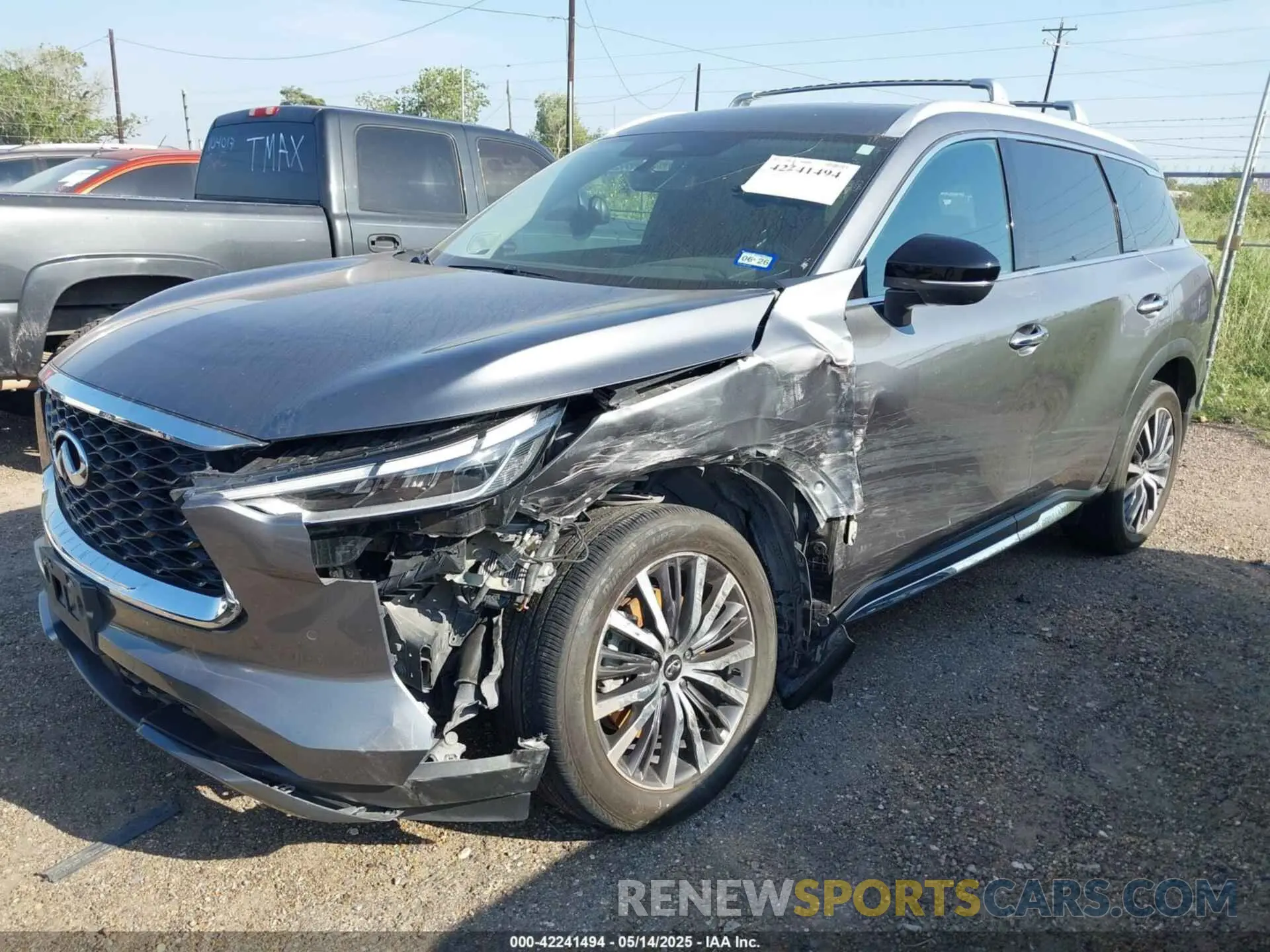 2 Photograph of a damaged car 5N1DL1GS1PC361523 INFINITI QX60 2023