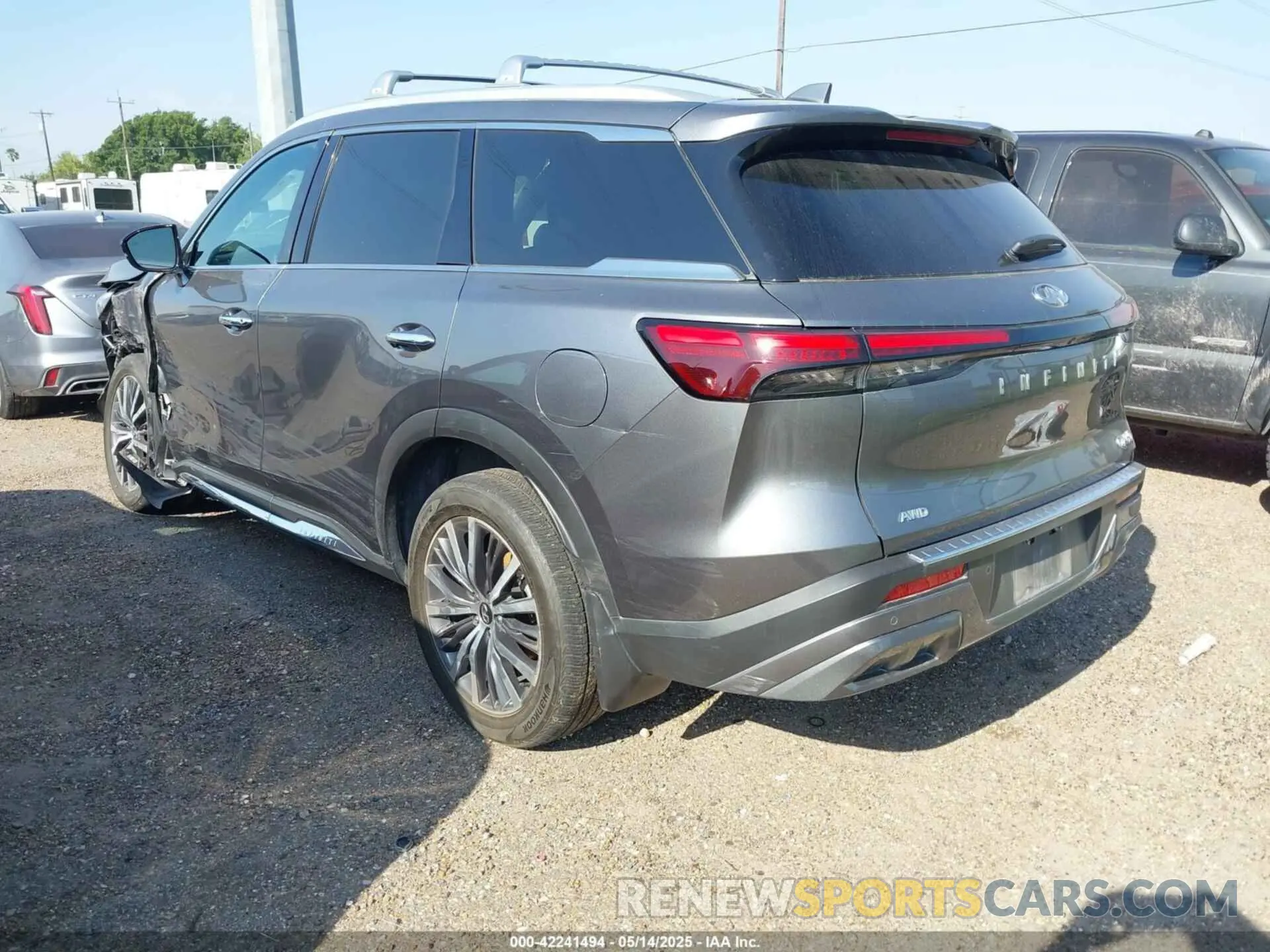 3 Photograph of a damaged car 5N1DL1GS1PC361523 INFINITI QX60 2023