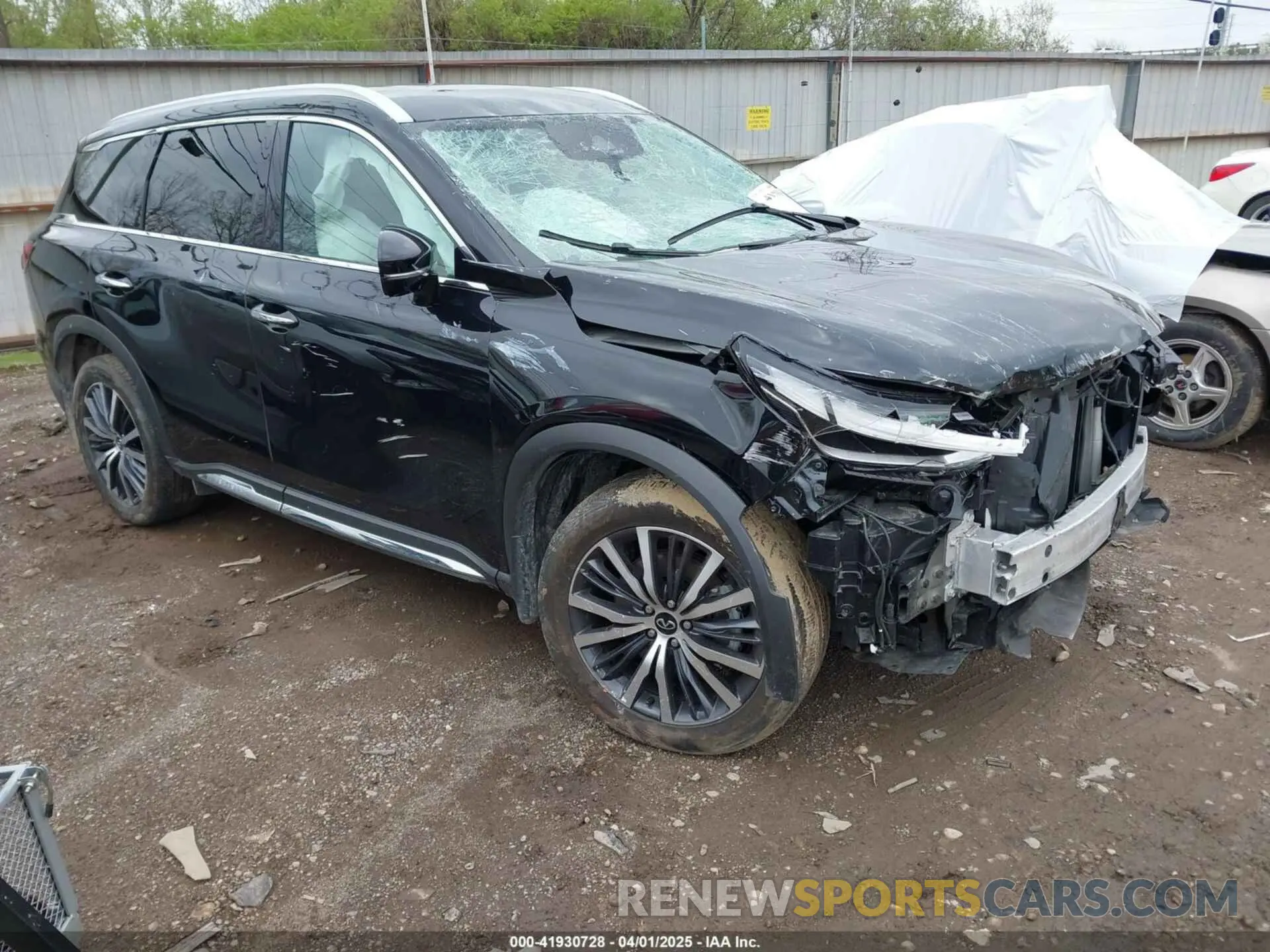 1 Photograph of a damaged car 5N1DL1GS3PC361913 INFINITI QX60 2023