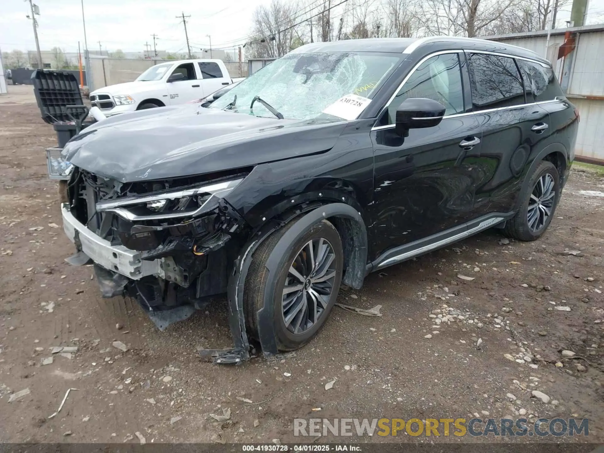 2 Photograph of a damaged car 5N1DL1GS3PC361913 INFINITI QX60 2023