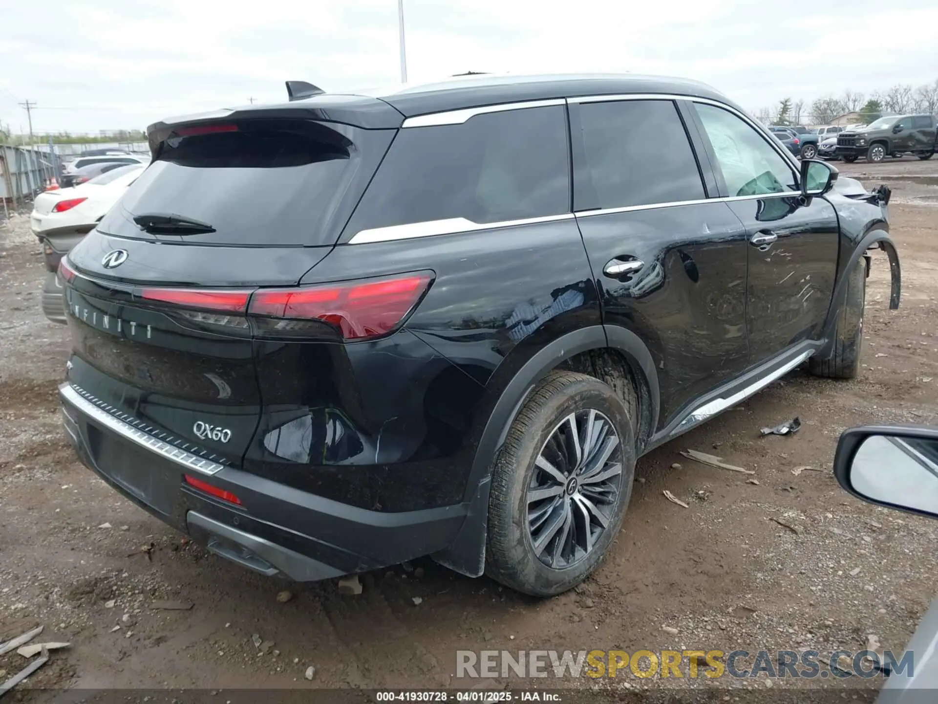4 Photograph of a damaged car 5N1DL1GS3PC361913 INFINITI QX60 2023