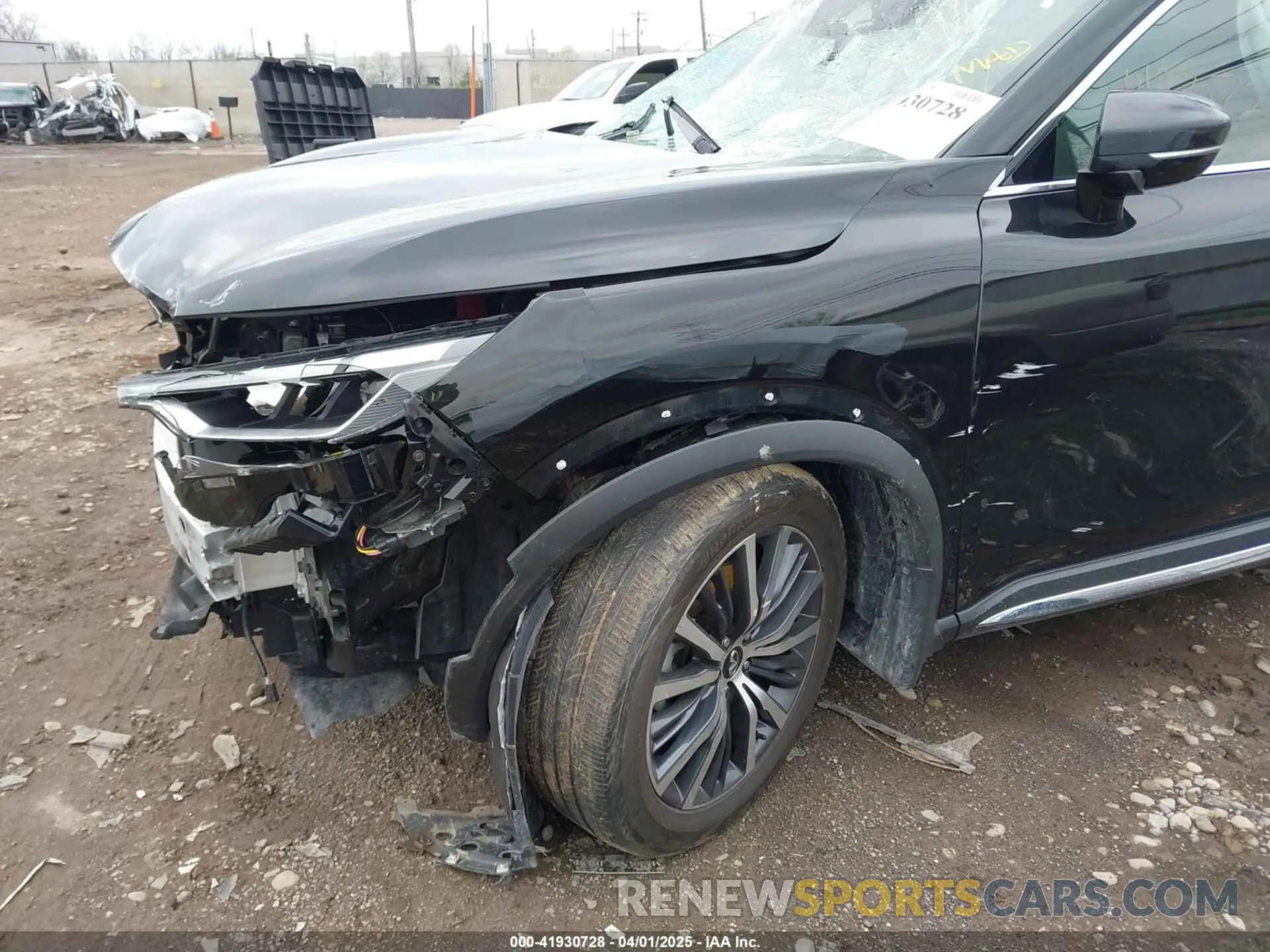6 Photograph of a damaged car 5N1DL1GS3PC361913 INFINITI QX60 2023