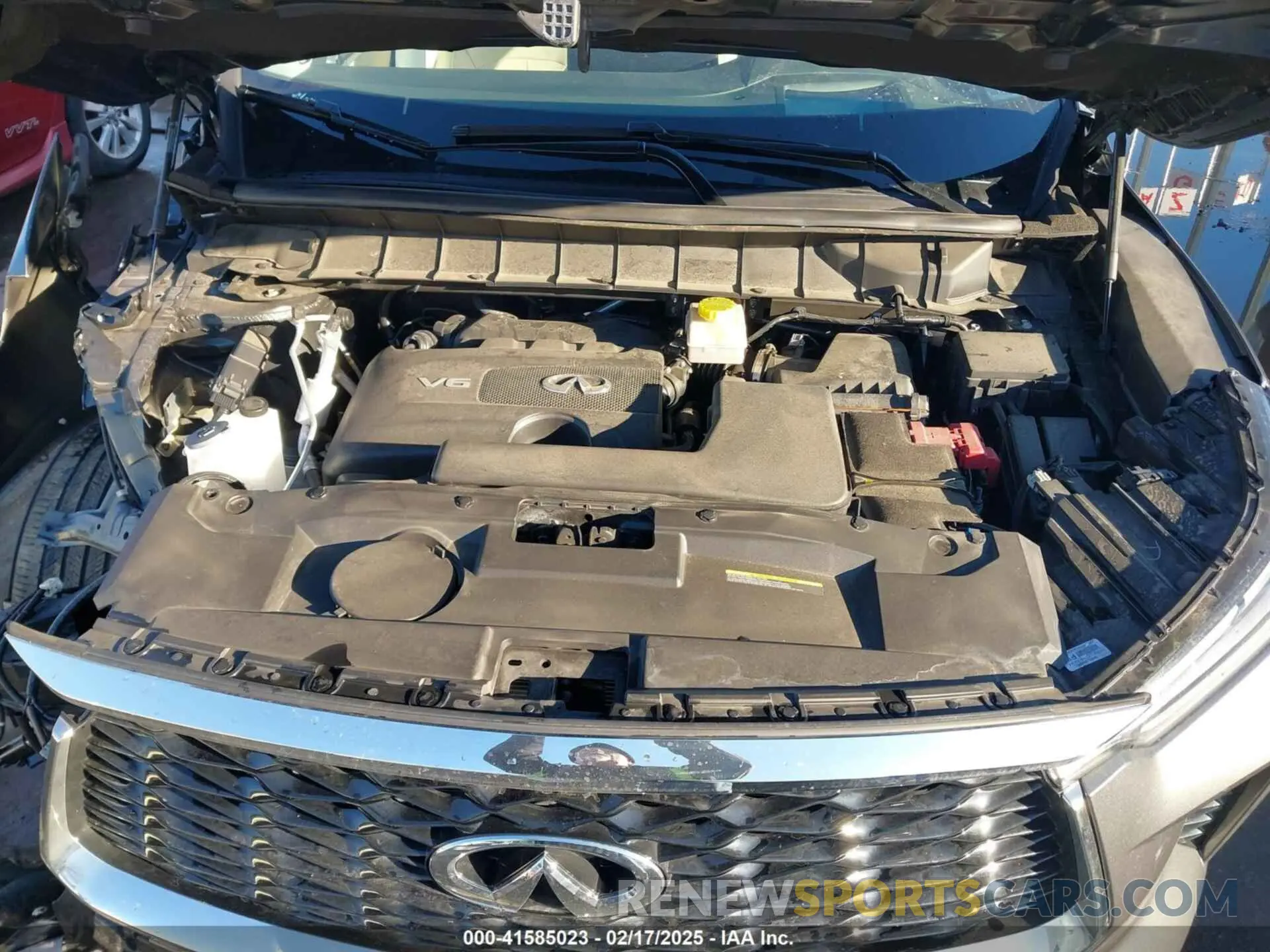 10 Photograph of a damaged car 5N1DL1GS4PC332940 INFINITI QX60 2023