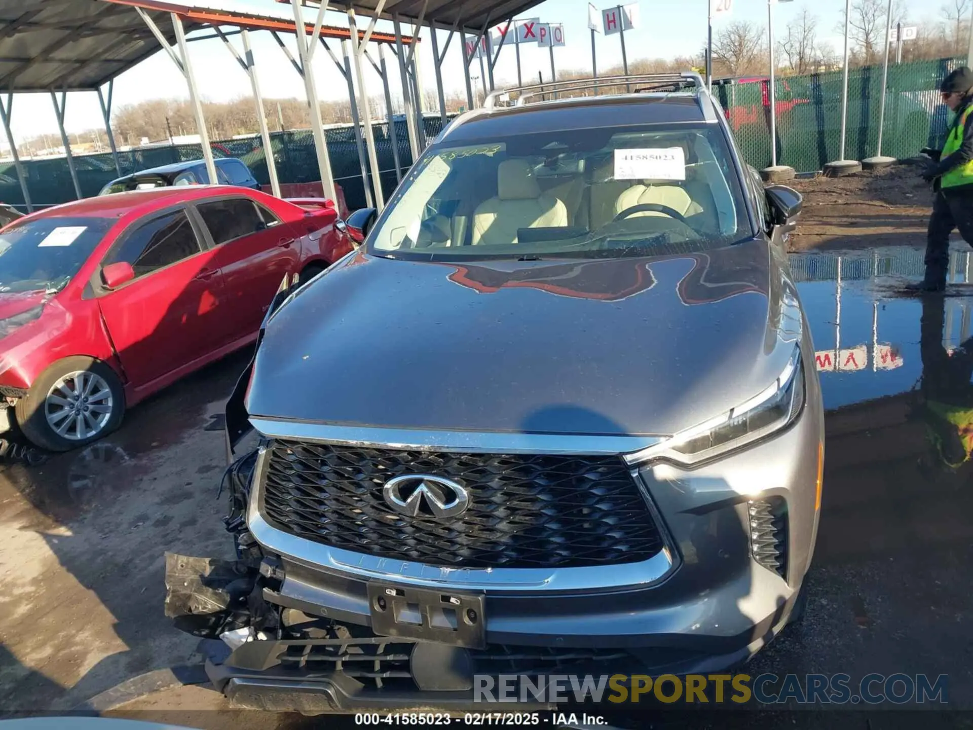13 Photograph of a damaged car 5N1DL1GS4PC332940 INFINITI QX60 2023