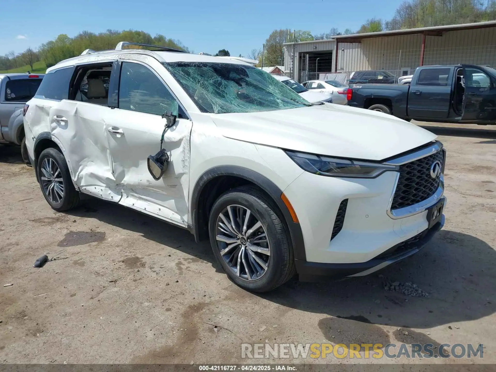 1 Photograph of a damaged car 5N1DL1GS5PC353666 INFINITI QX60 2023