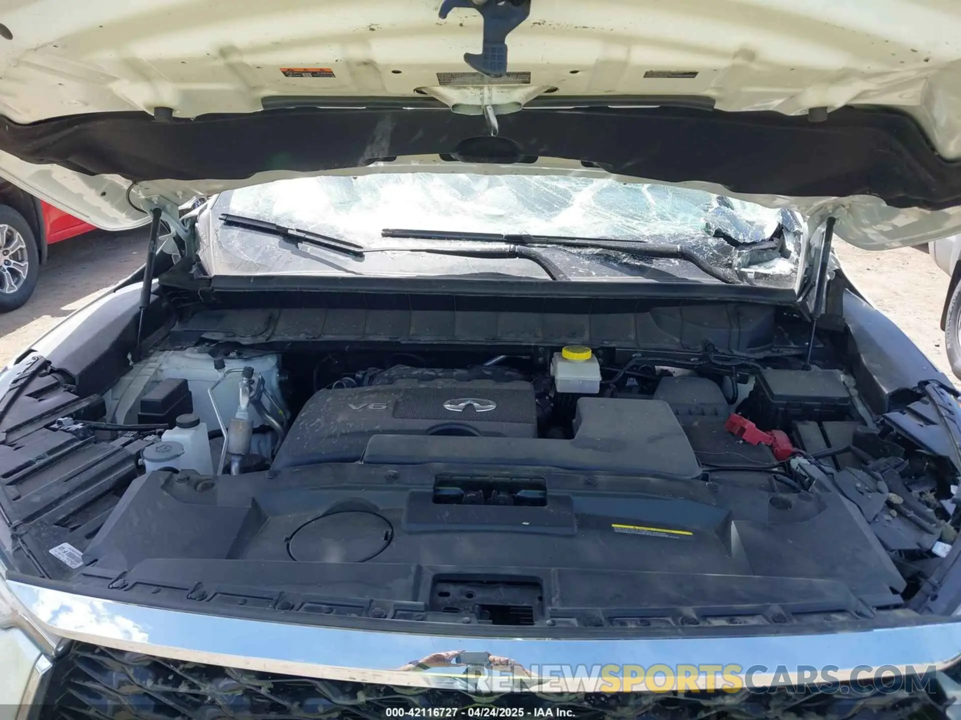 10 Photograph of a damaged car 5N1DL1GS5PC353666 INFINITI QX60 2023