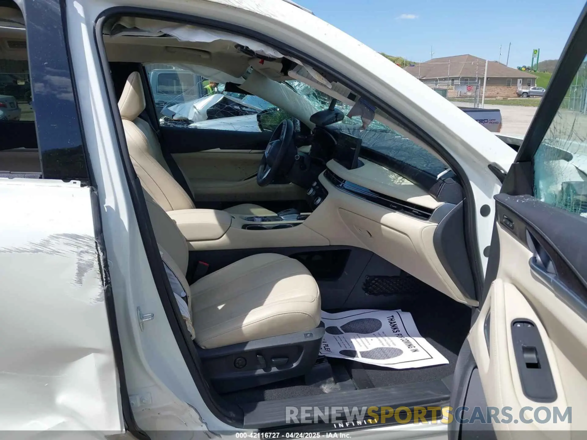 5 Photograph of a damaged car 5N1DL1GS5PC353666 INFINITI QX60 2023