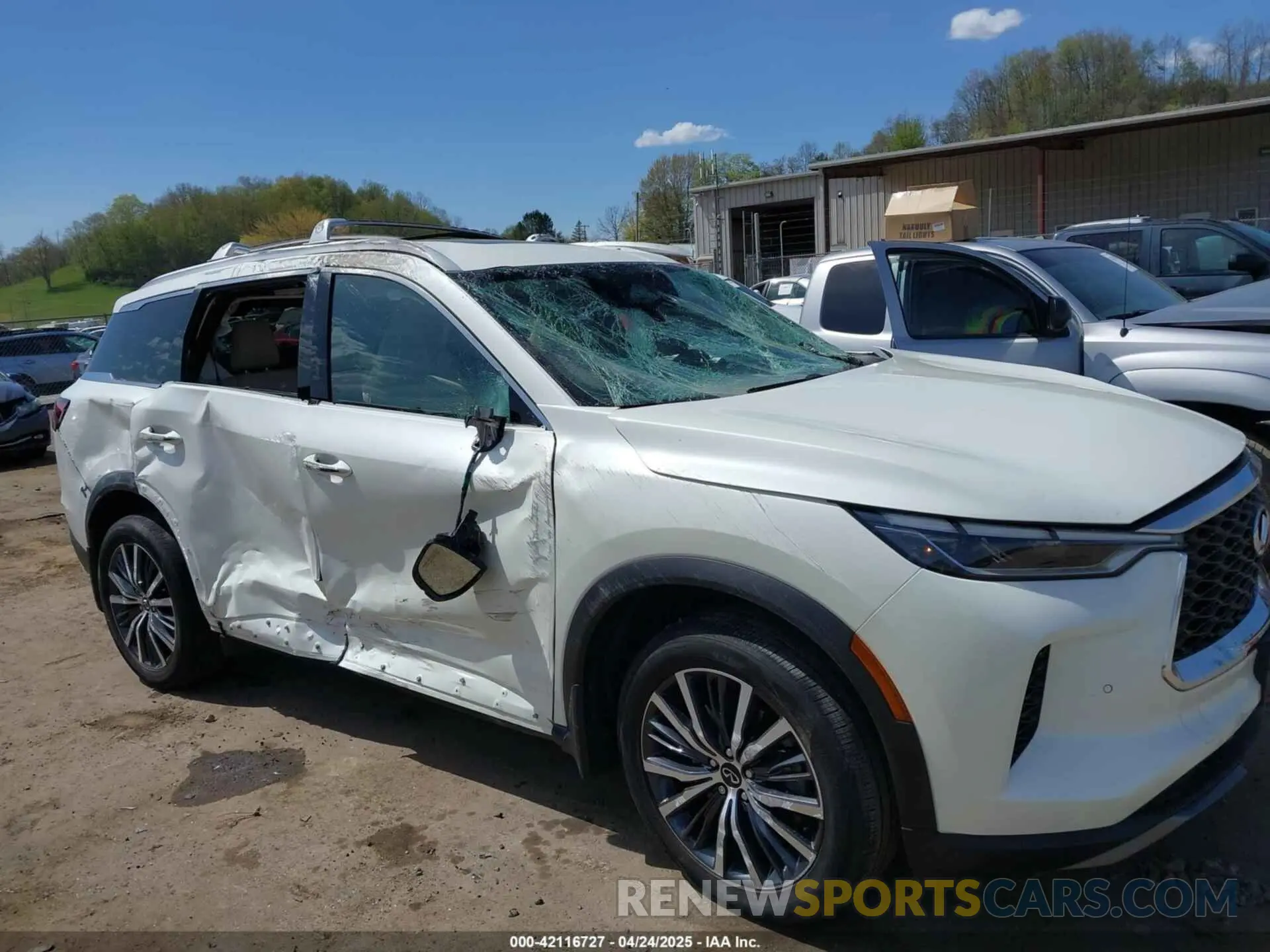 6 Photograph of a damaged car 5N1DL1GS5PC353666 INFINITI QX60 2023