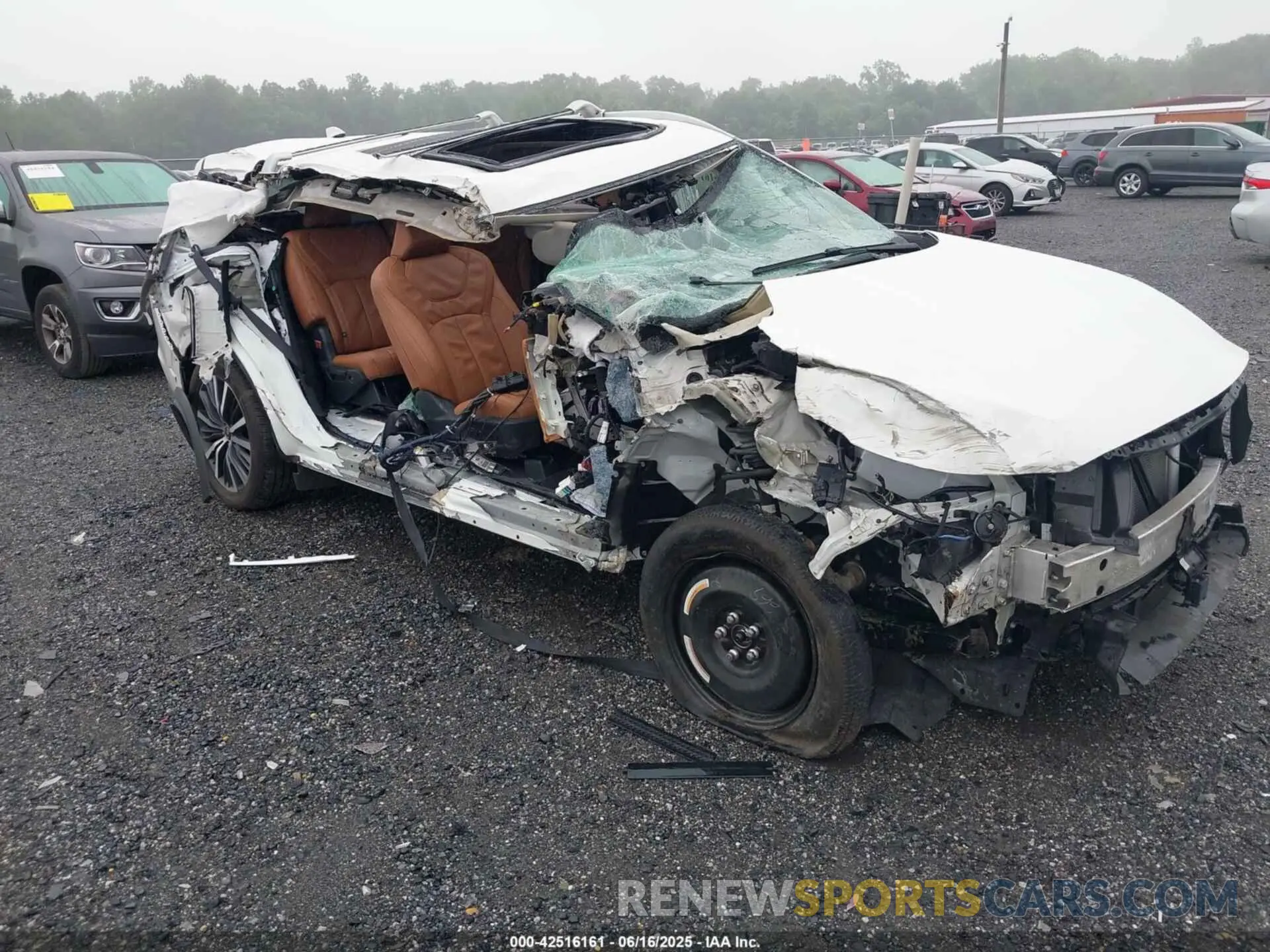 1 Photograph of a damaged car 5N1DL1GS9PC358014 INFINITI QX60 2023