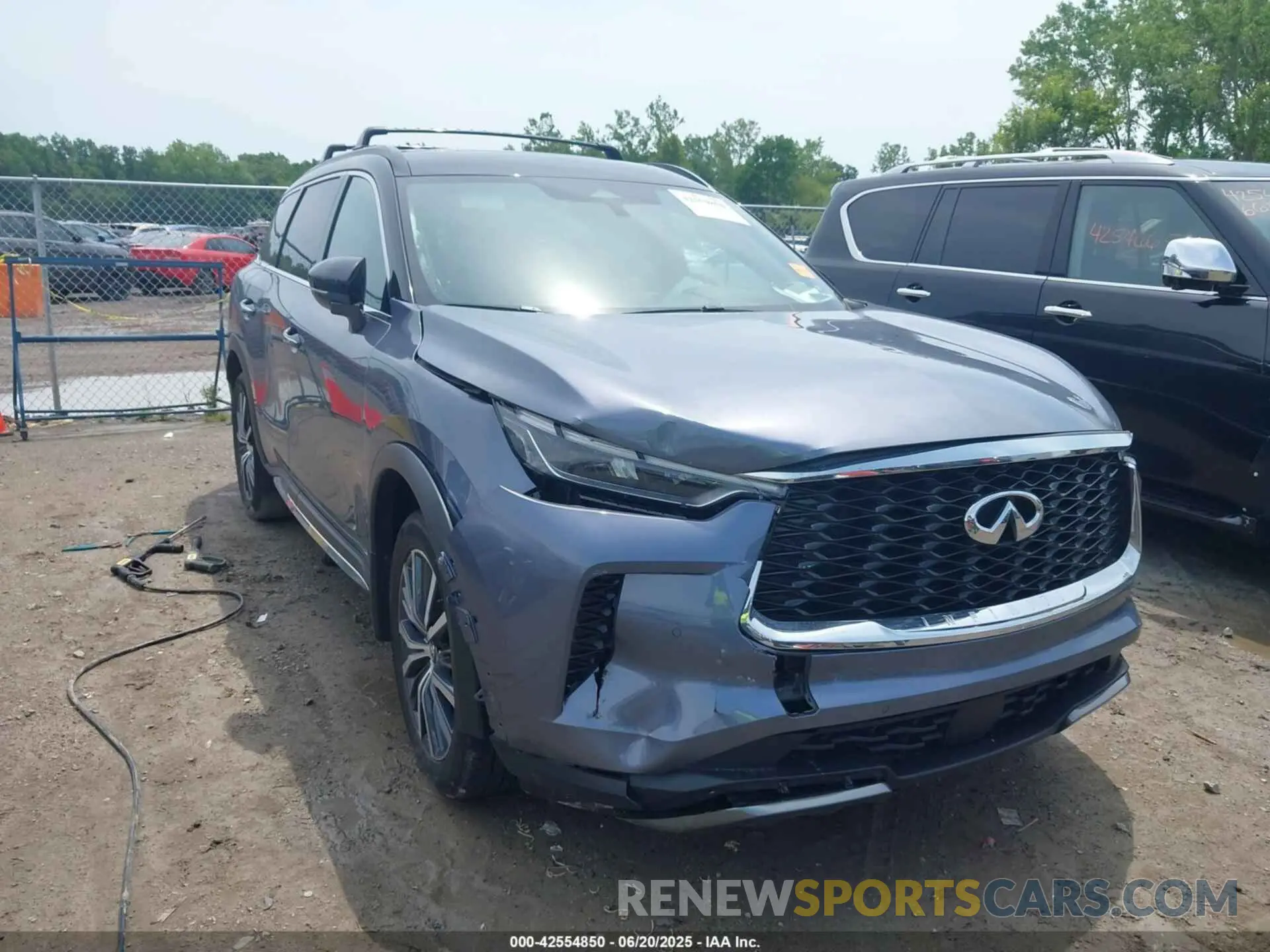 1 Photograph of a damaged car 5N1DL1HU6PC374316 INFINITI QX60 2023