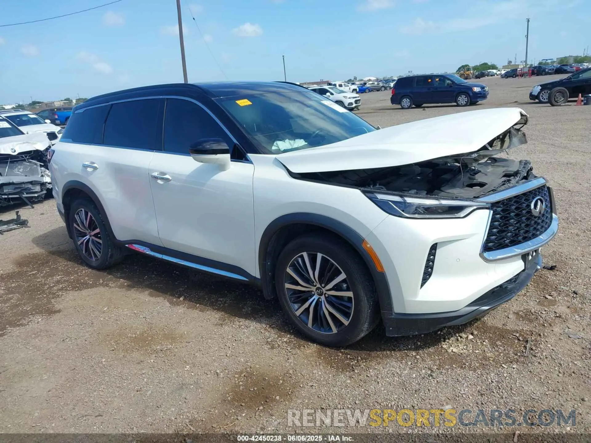 1 Photograph of a damaged car 5N1DL1HU8PC362121 INFINITI QX60 2023
