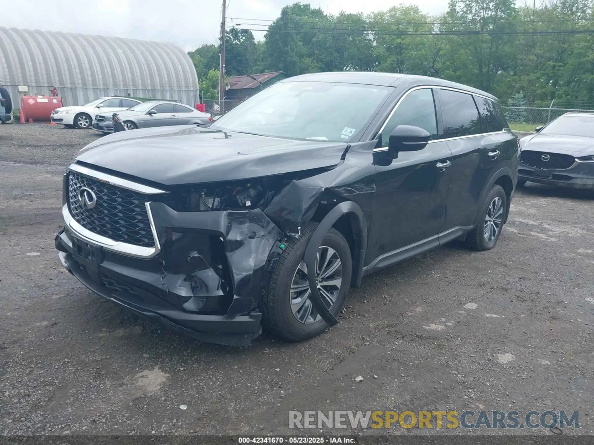 2 Photograph of a damaged car 5N1DL1ER2RC340084 INFINITI QX60 2024