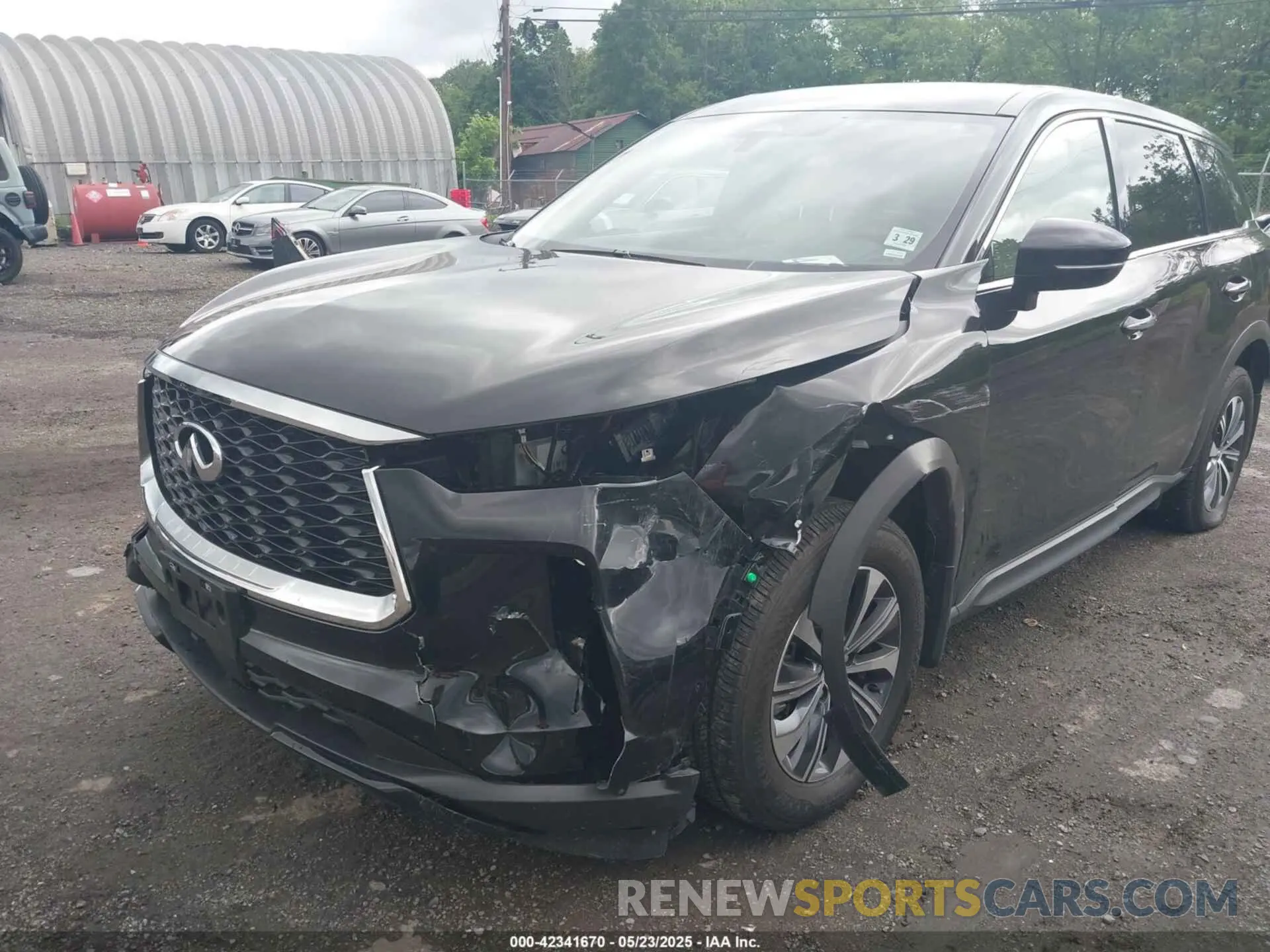 6 Photograph of a damaged car 5N1DL1ER2RC340084 INFINITI QX60 2024