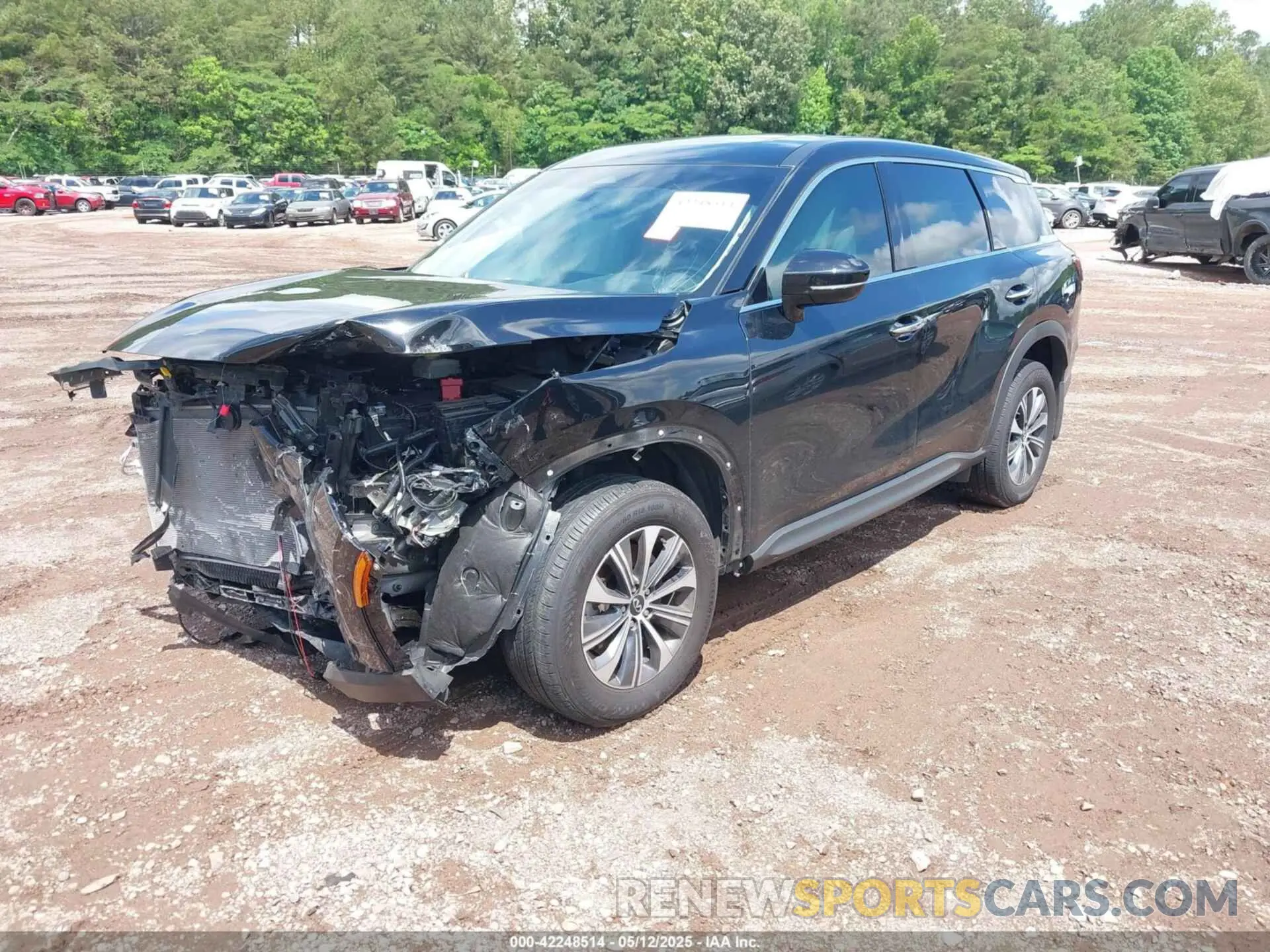 2 Photograph of a damaged car 5N1DL1ER3RC338022 INFINITI QX60 2024