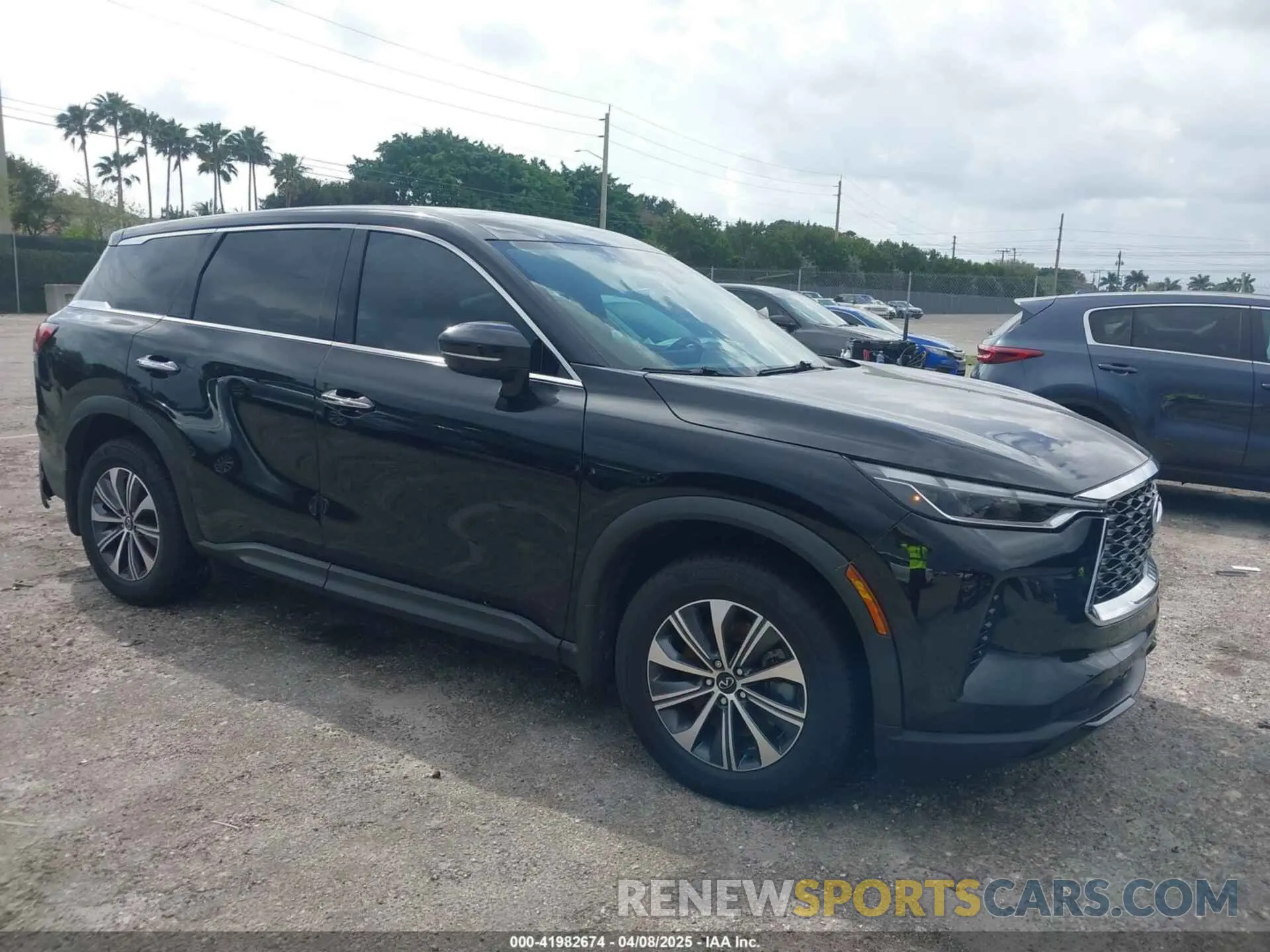 1 Photograph of a damaged car 5N1DL1ER5RC339107 INFINITI QX60 2024