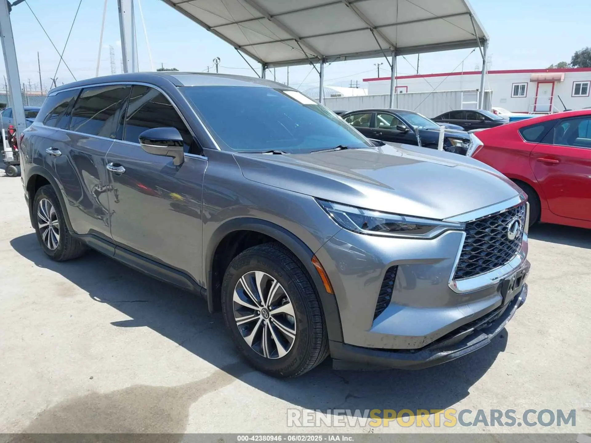 1 Photograph of a damaged car 5N1DL1ER7RC343210 INFINITI QX60 2024