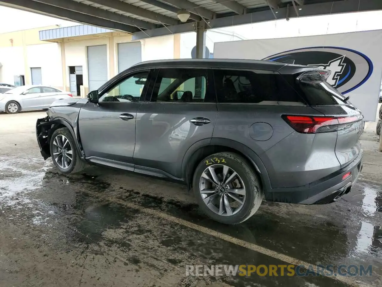 2 Photograph of a damaged car 5N1DL1FR1RC337210 INFINITI QX60 2024
