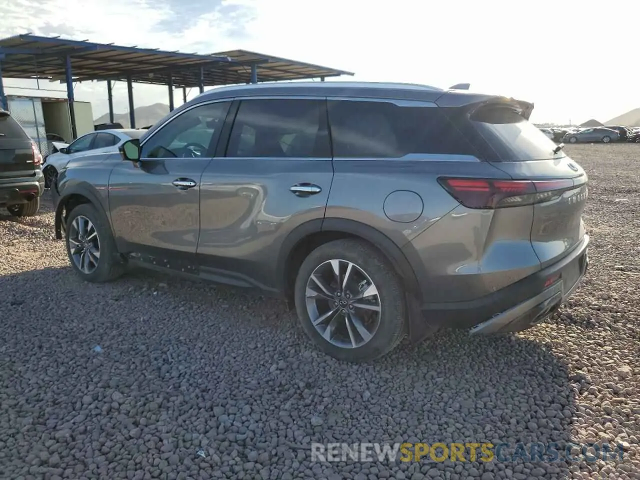 2 Photograph of a damaged car 5N1DL1FR2RC344098 INFINITI QX60 2024
