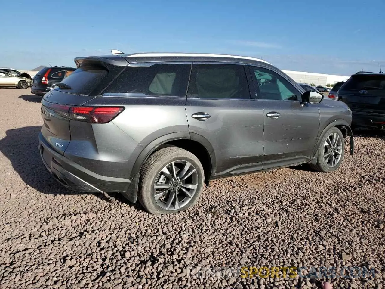 3 Photograph of a damaged car 5N1DL1FR2RC344098 INFINITI QX60 2024