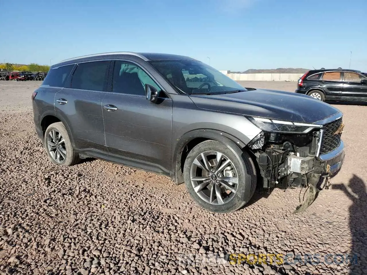 4 Photograph of a damaged car 5N1DL1FR2RC344098 INFINITI QX60 2024