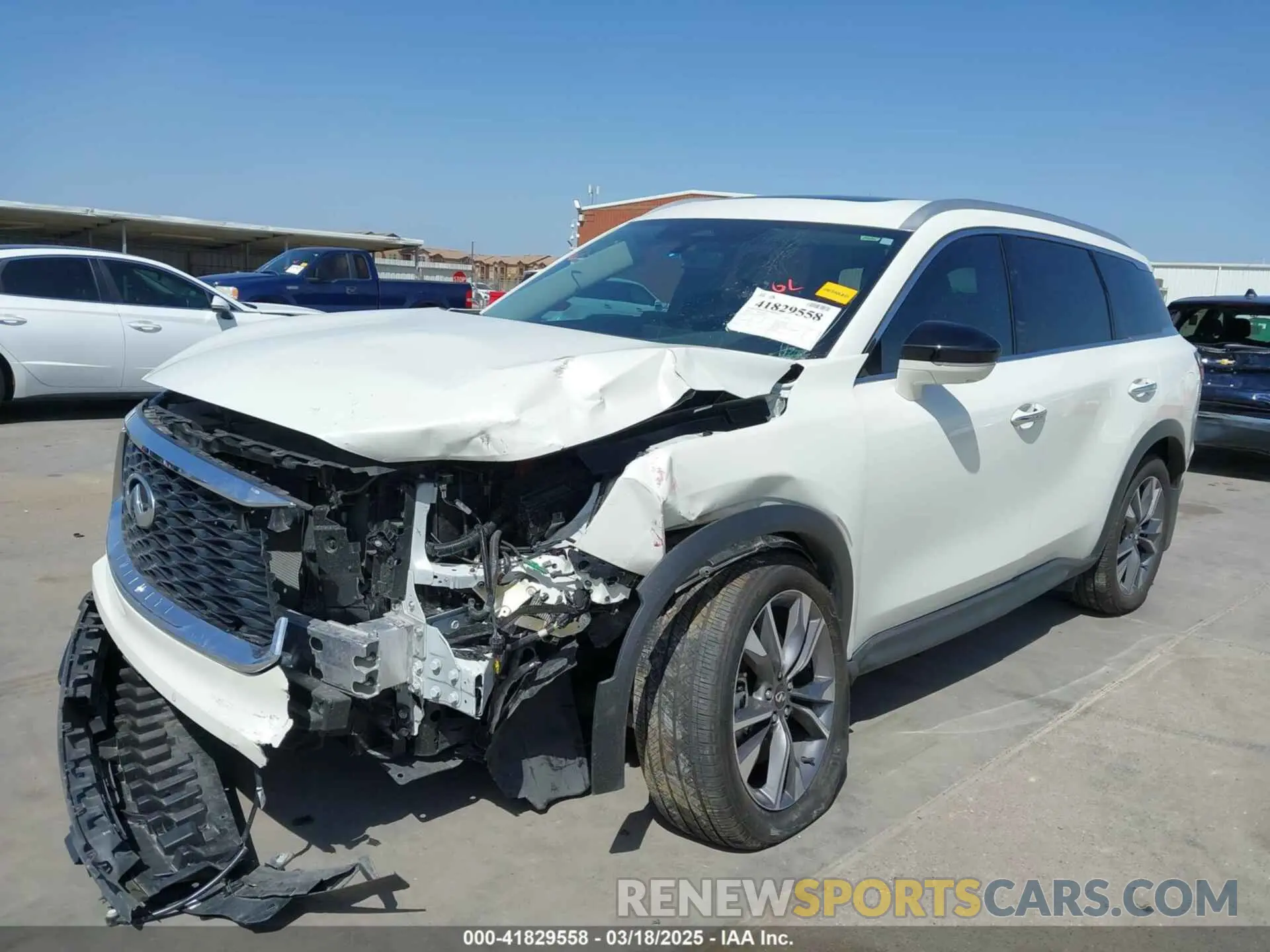 6 Photograph of a damaged car 5N1DL1FR2RC354193 INFINITI QX60 2024