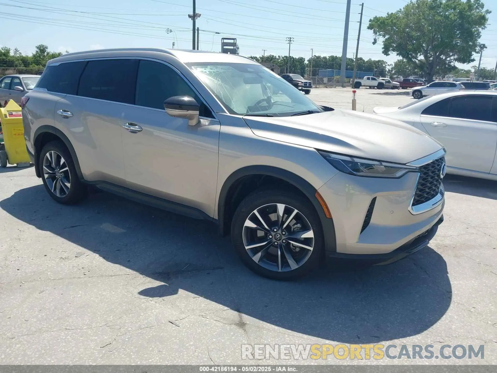 1 Photograph of a damaged car 5N1DL1FR3RC346815 INFINITI QX60 2024