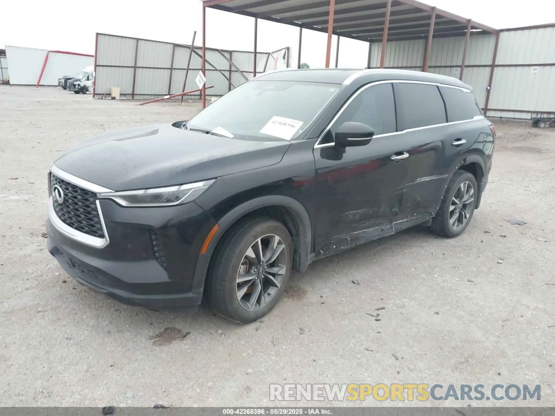2 Photograph of a damaged car 5N1DL1FR5RC333256 INFINITI QX60 2024