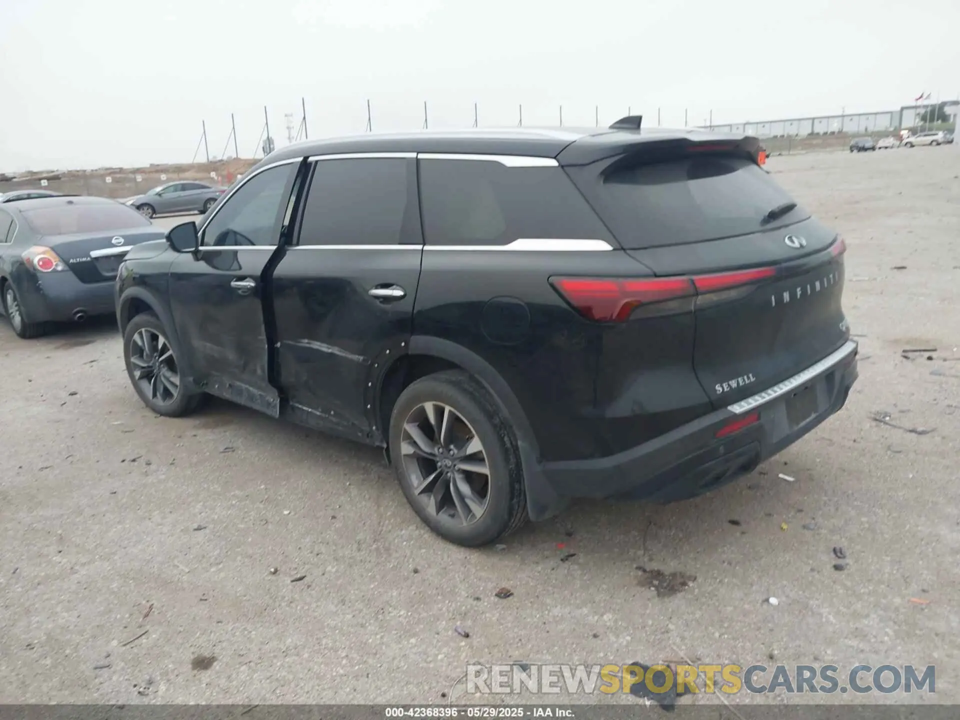 3 Photograph of a damaged car 5N1DL1FR5RC333256 INFINITI QX60 2024
