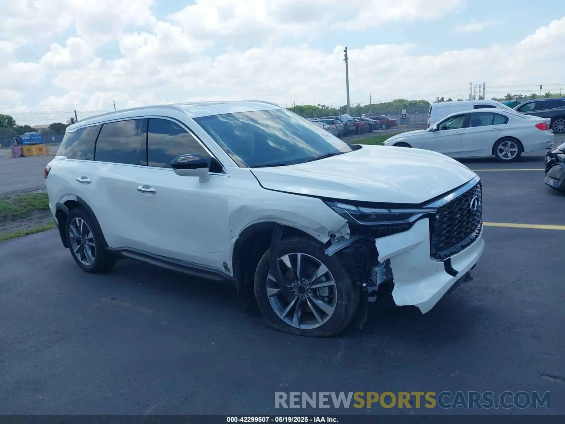 1 Photograph of a damaged car 5N1DL1FR8RC337849 INFINITI QX60 2024