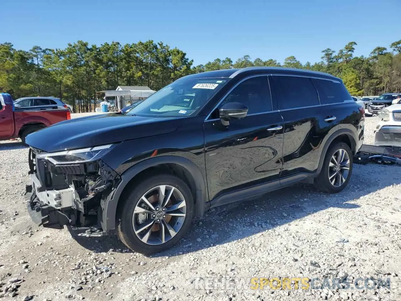 1 Photograph of a damaged car 5N1DL1FS1RC334911 INFINITI QX60 2024