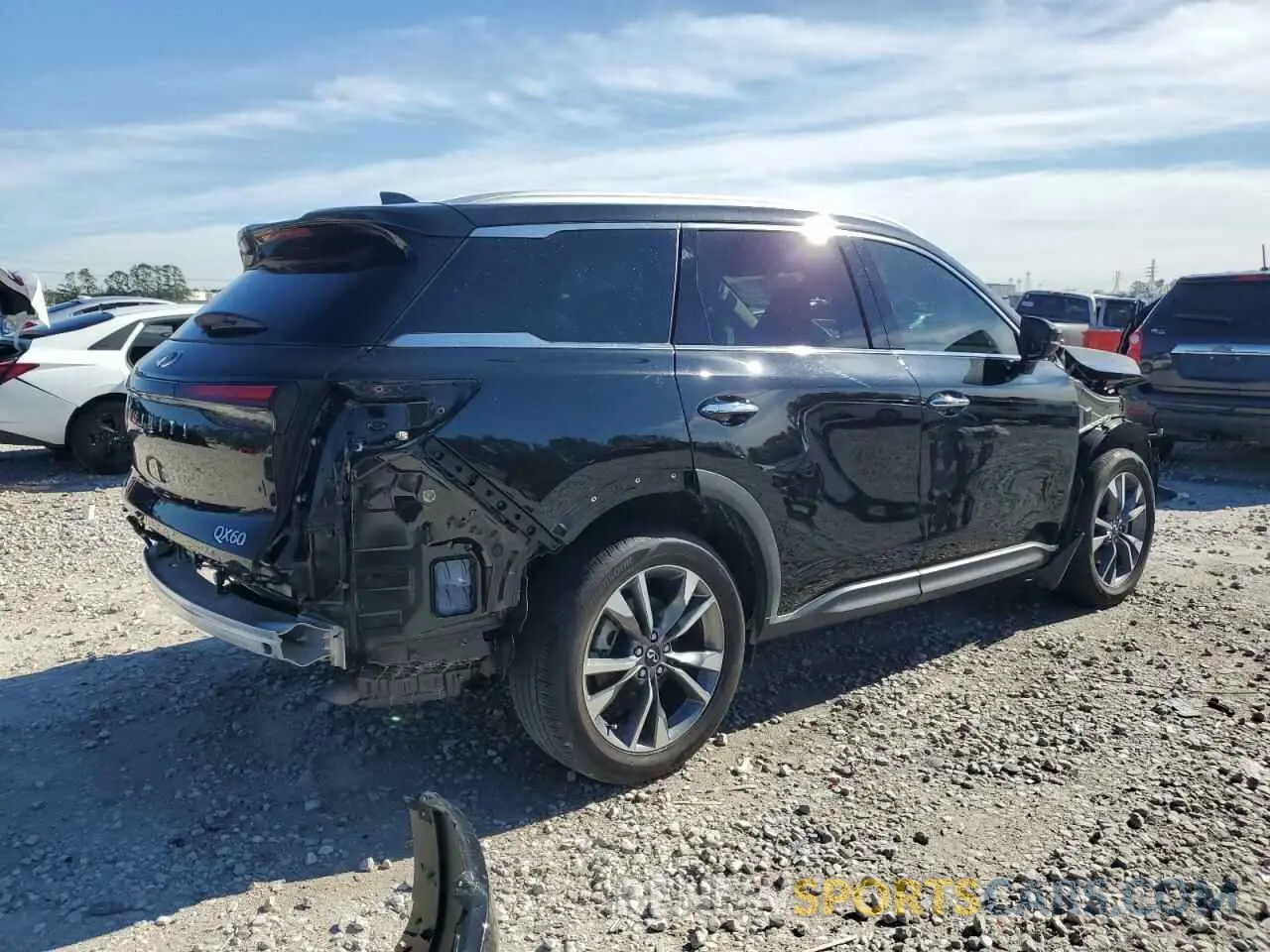 3 Photograph of a damaged car 5N1DL1FS1RC334911 INFINITI QX60 2024