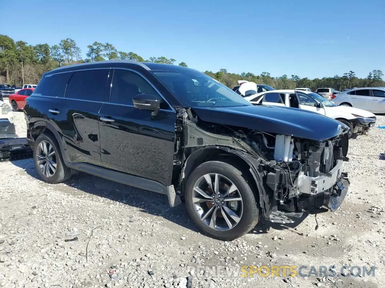 4 Photograph of a damaged car 5N1DL1FS1RC334911 INFINITI QX60 2024